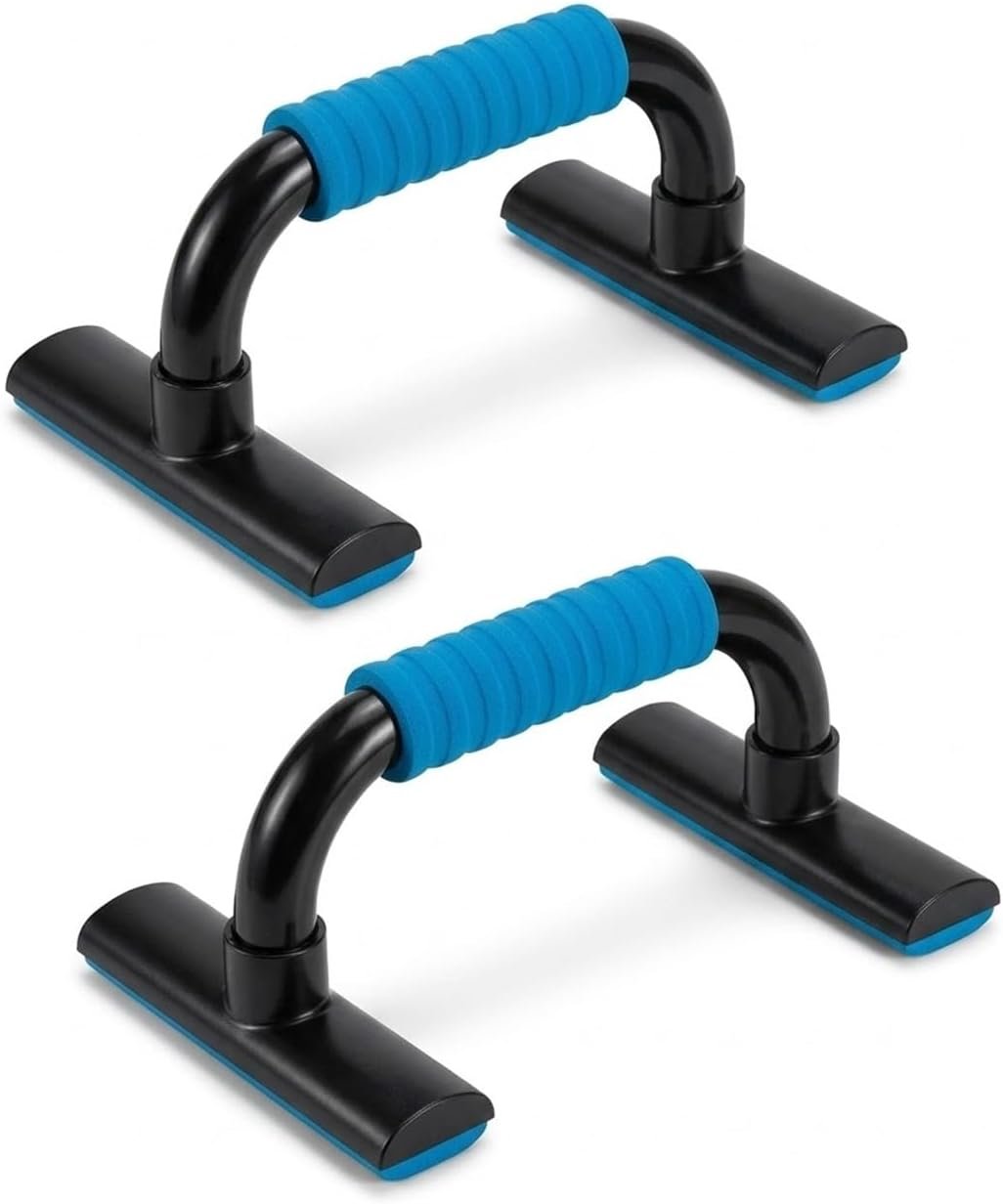 KYTO Push Up Bars, 4-Inch Elevated Pushup Handles with Wide Non-Slip Base