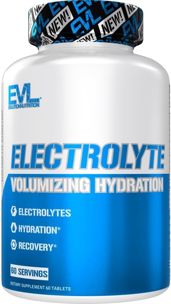 EVL Electrolyte Tablets – Contains 8 Key Electrolytes – 60 Servings