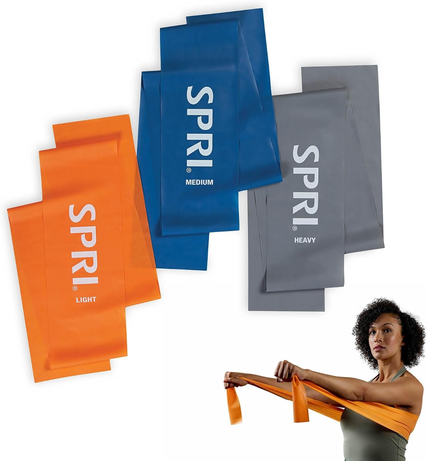 SPRI Flat Bands 3-Pack –