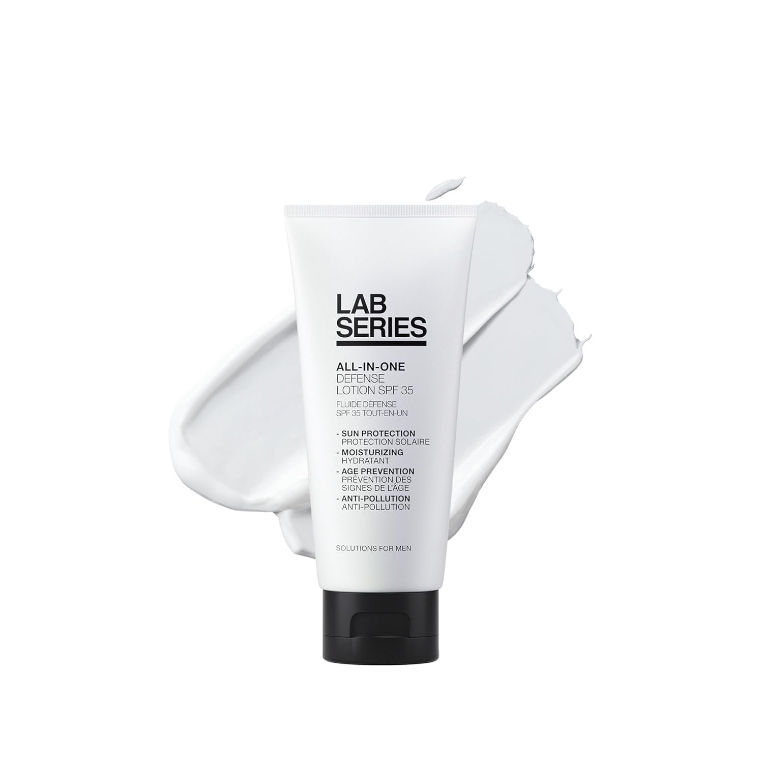 Lab Series Men’s All-In-One Defense Face Lotion SPF 35 – Mineral Oil Free Sunscreen – Anti Aging Daily Moisturizer with Sunscreen – Skin Care for Men, 3.4 Fl Oz