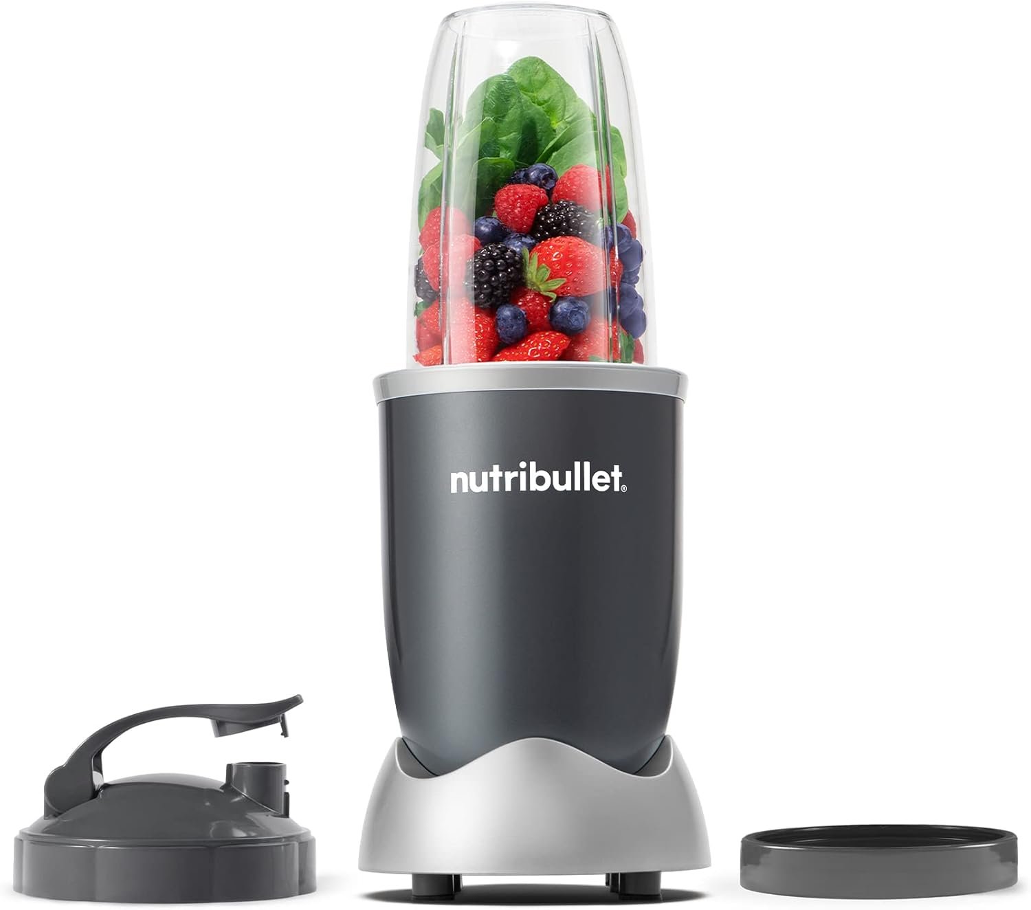 nutribullet® Personal Blender, 600W, 24oz Cup, 18 oz Cup, NBR-0601WM