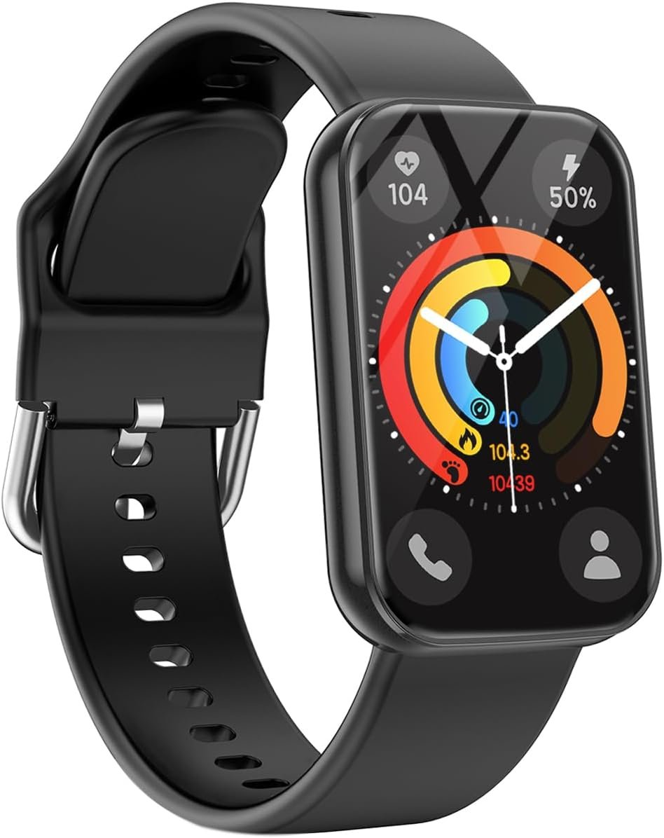 MorePro Fitness Tracker Watch with 24/7 Heart Rate/Blood Pressure Monitor