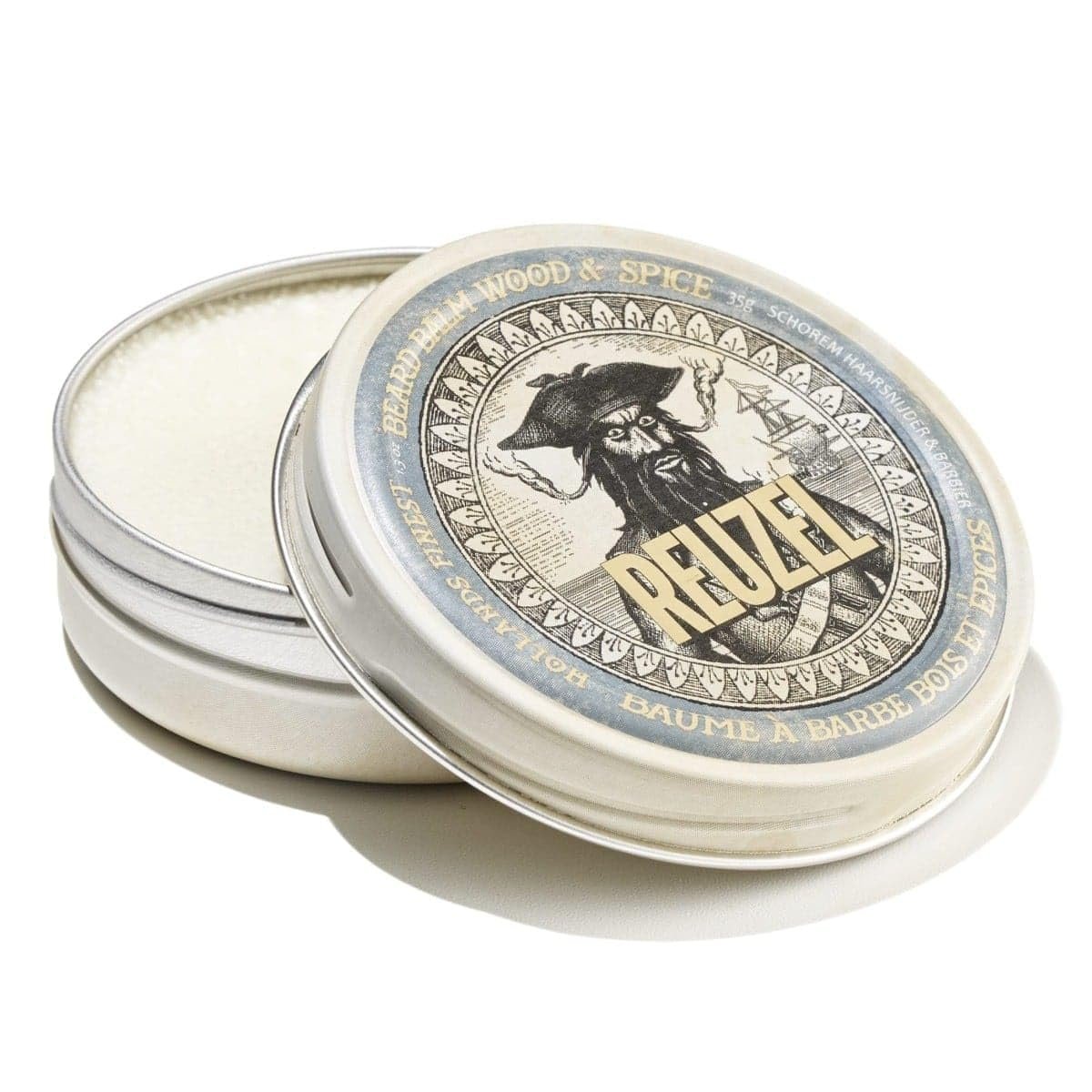 Reuzel Beard Balm, Wood & Spice, Masculine Scent, 1.3 oz