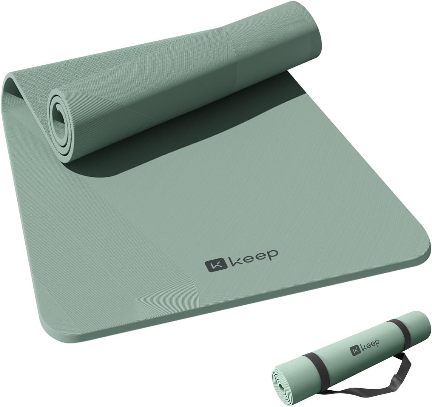KEEP Extra Wide Yoga Mat, 7mm Thick 72″ x 32″ Exercise Mat