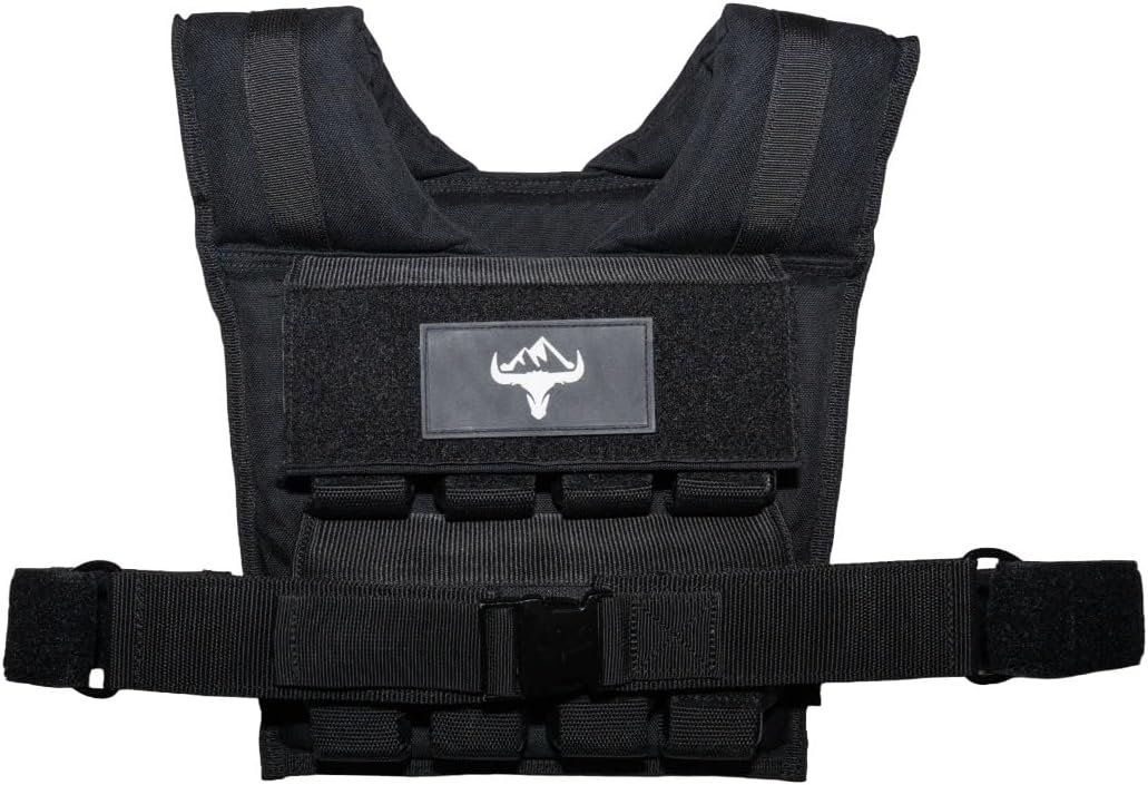 Military Grade Weighted Vest – Adjustable, Men and Women 35 lb