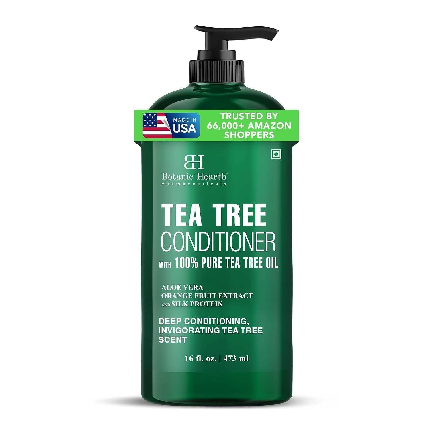 Botanic Hearth Tea Tree Conditioner with Sulphate & Paraben Free – 16 Fl oz