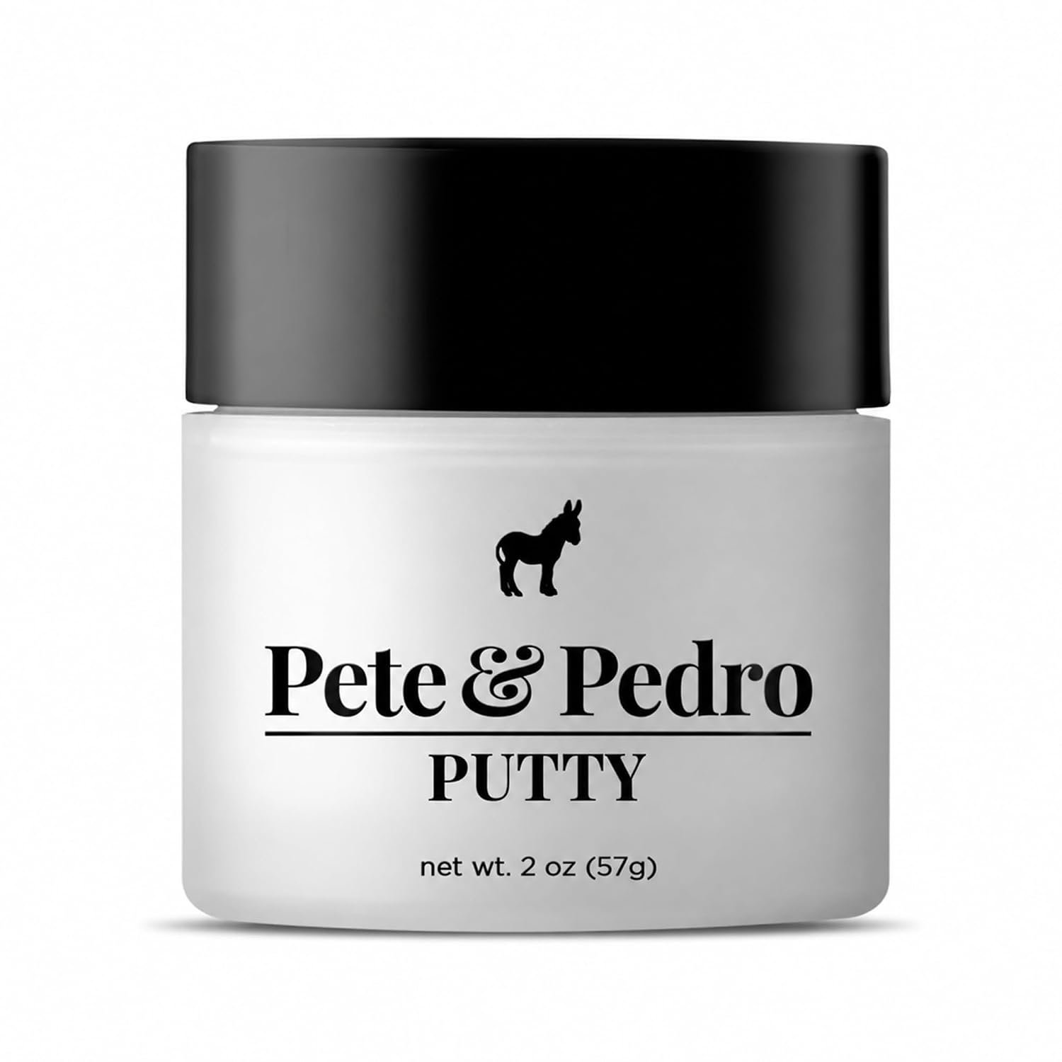 Pete & Pedro Hair Putty Strong Hold, Low Shine, Matte Finish Hair Clay 2 oz