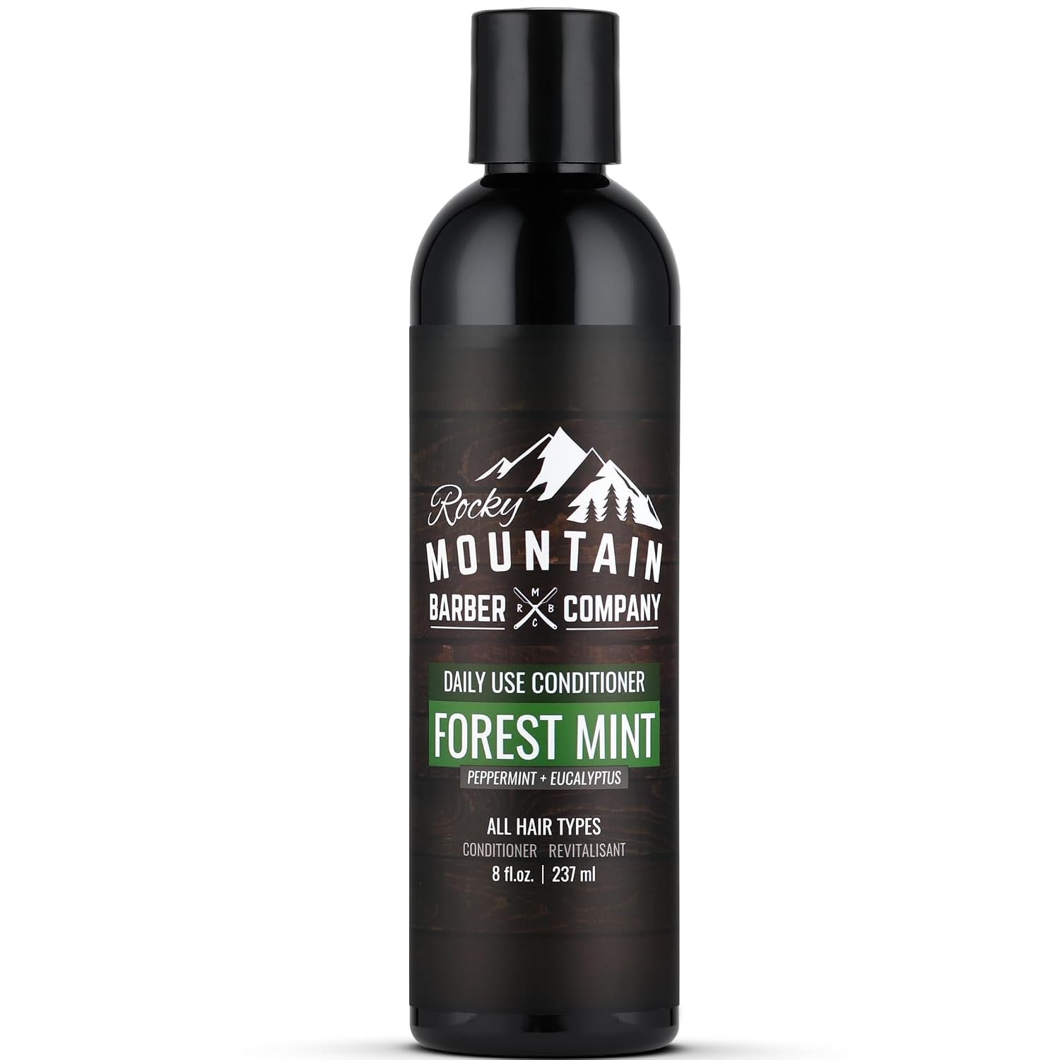 Rocky Mountain Barber Company Forest Mint Conditioner for Men, 8 oz