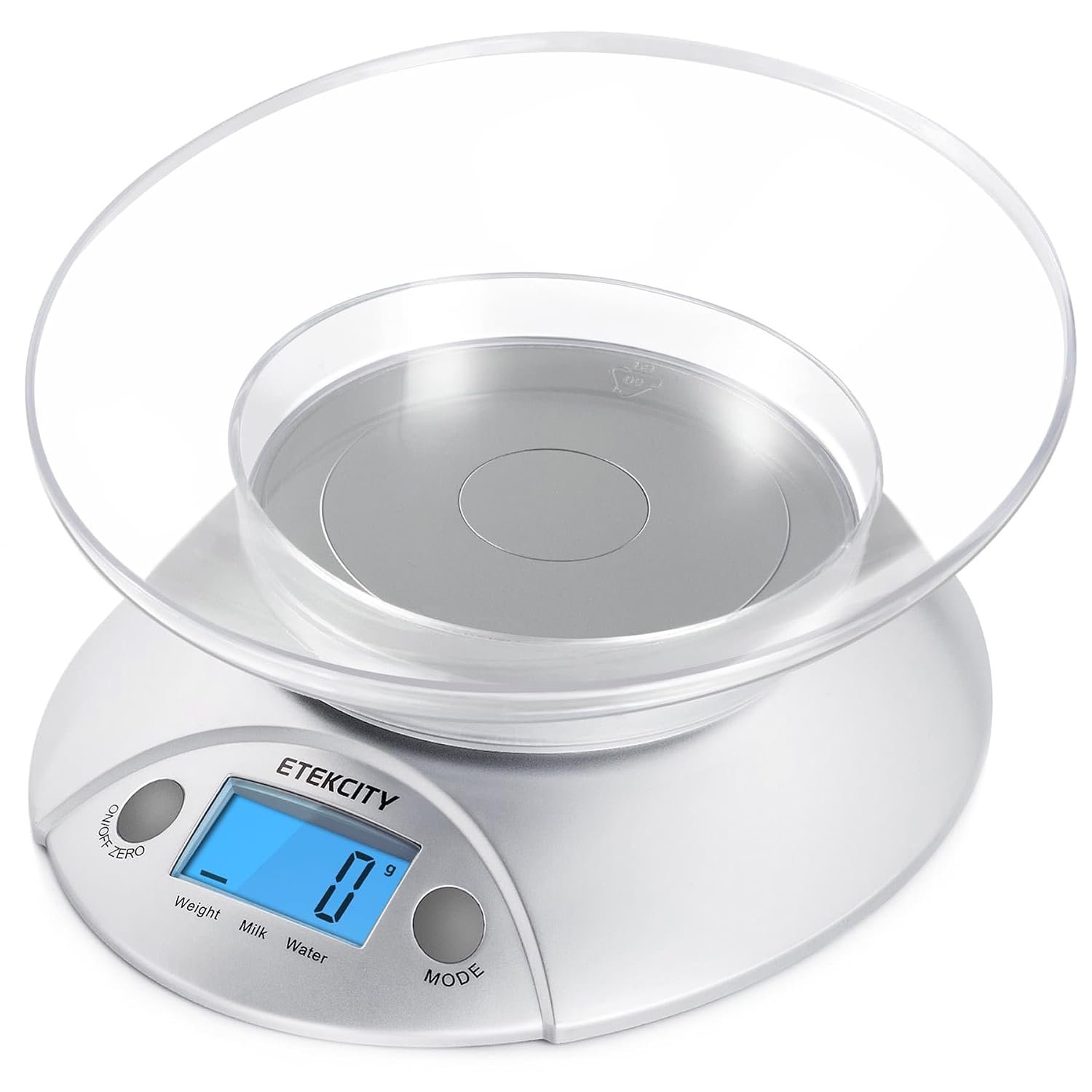 Etekcity Food Kitchen Scale with Bowl, 11lb/5kg, Grams and Ounces