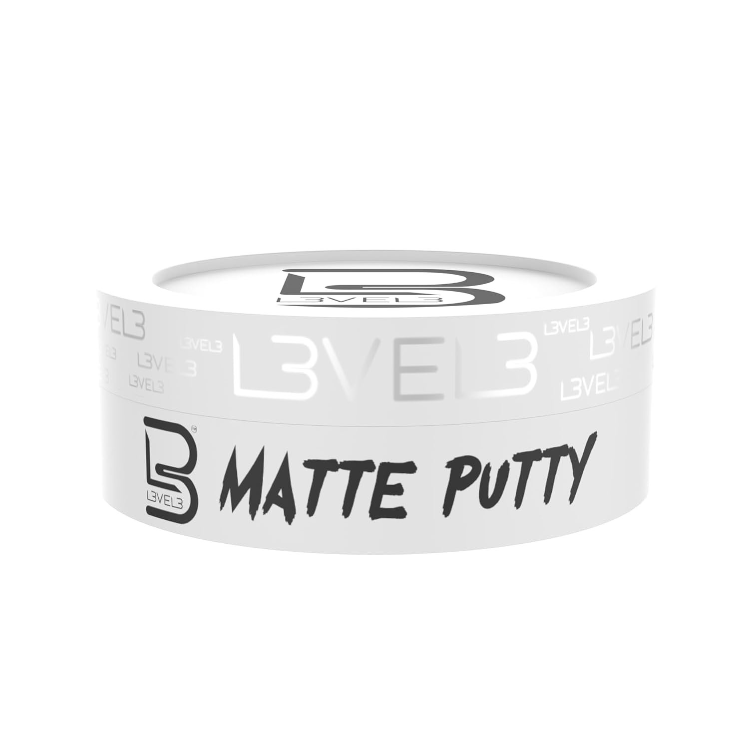 L3 Level 3 Matte Hair Putty for Men and Women, Styling Clay, 5 oz
