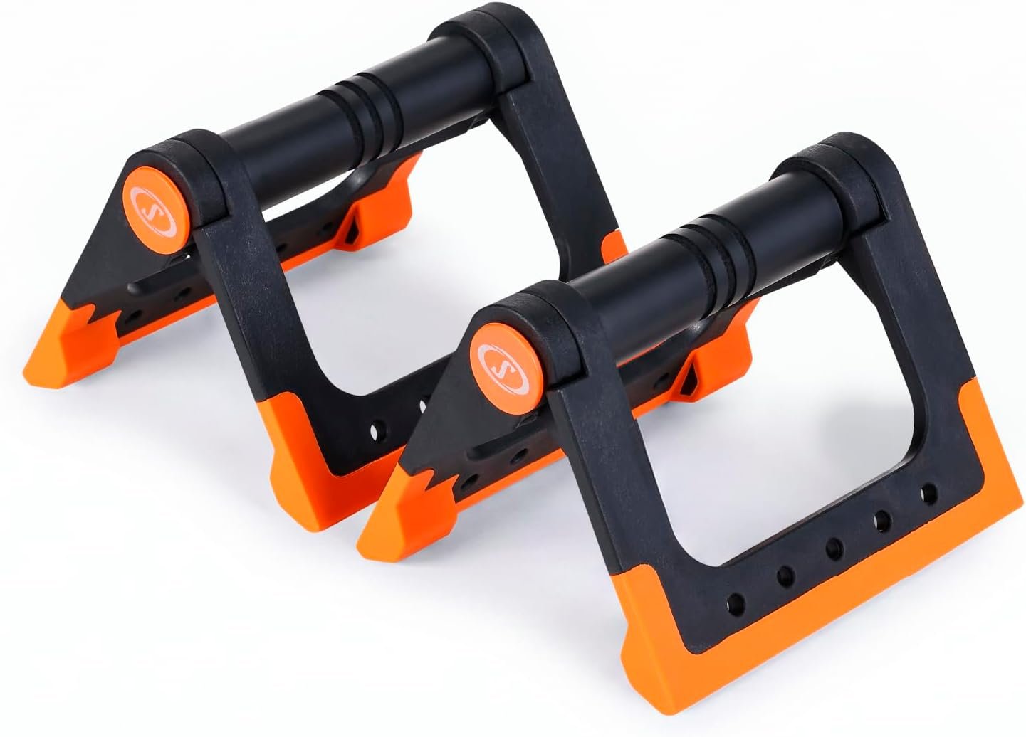 Spalding – Foldable Push Up Bar Set for Strength Training, Portable Push-Up Handles for Home Gym, Upper Body & Core Workouts