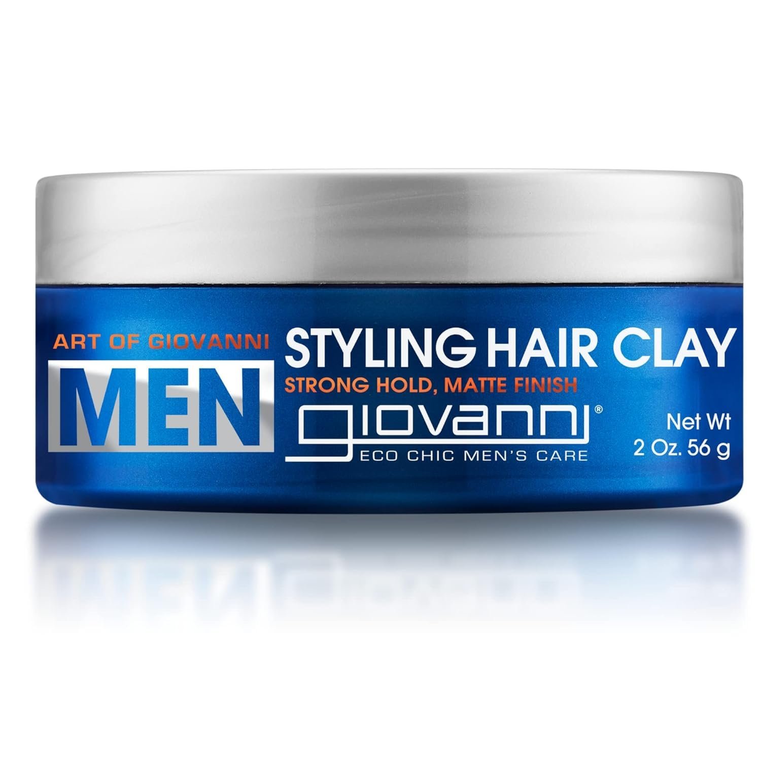 GIOVANNI Men Cedarwood Clay Hair Styling Paste, Vegan-Friendly, 2.75 Oz