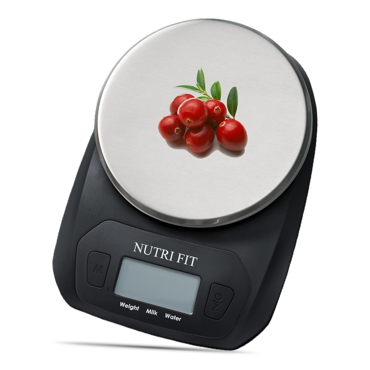 NUTRI FIT Digital Food Scale Small Kitchen Scales Weight in Grams Oz Black