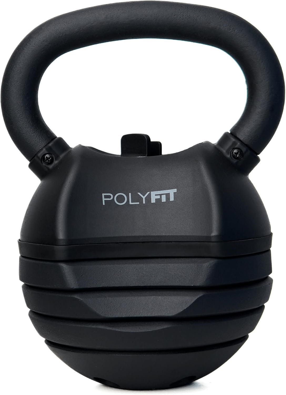 Polyfit Adjustable Kettlebell Set – 5-in-1 Weights for Home Gym
