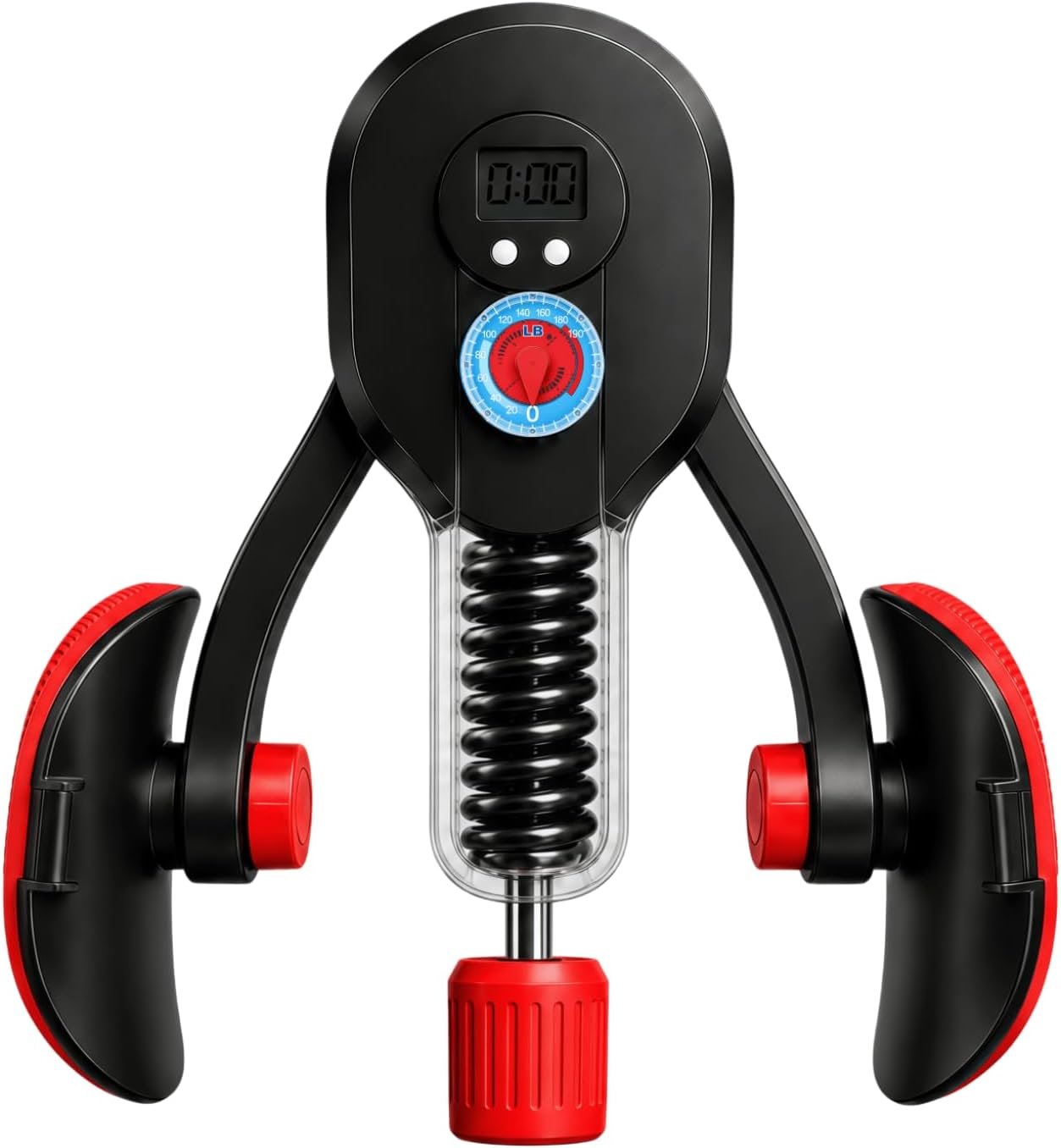 Thigh Exerciser & Pelvic Floor Trainer, 176-190 LB Adjustable Inner Thigh Workout Equipment with LED Counter & Resistance Display for Women & Men, Home Fitness for Glutes, Legs & ARMS