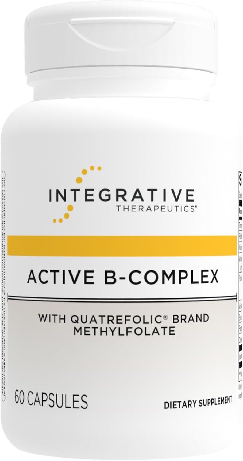 Integrative Therapeutics Active B-Complex with Methylfolate, 60 Count