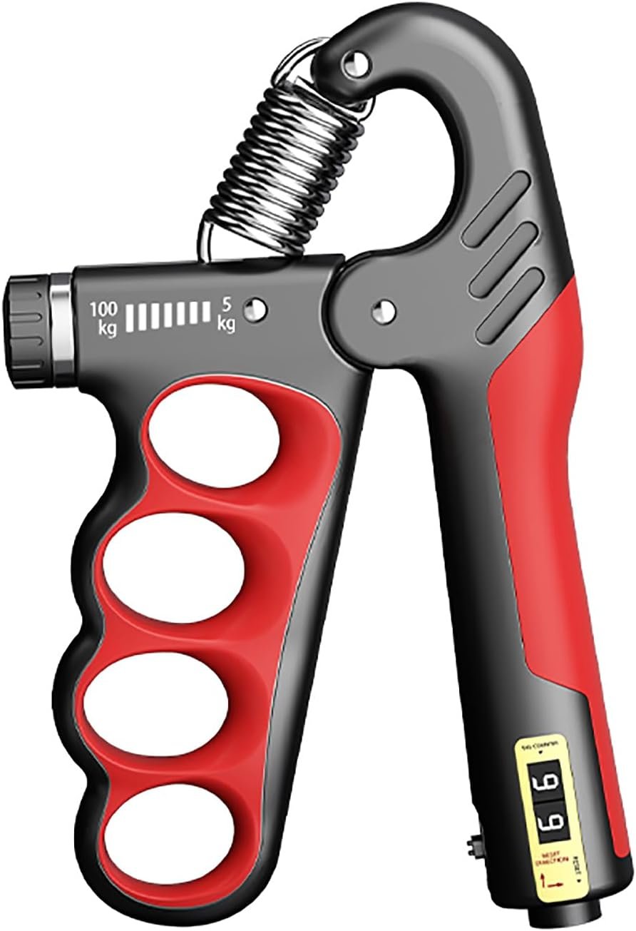 Grip Strength Trainer with Adjustable Resistance & Automatic Counter