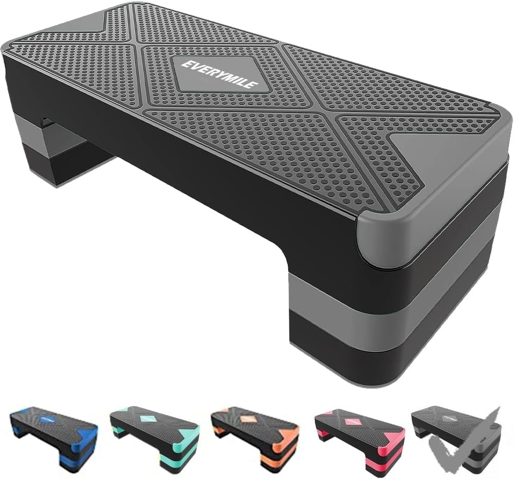 Aerobic Exercise Step, Adjustable Workout Step Platform