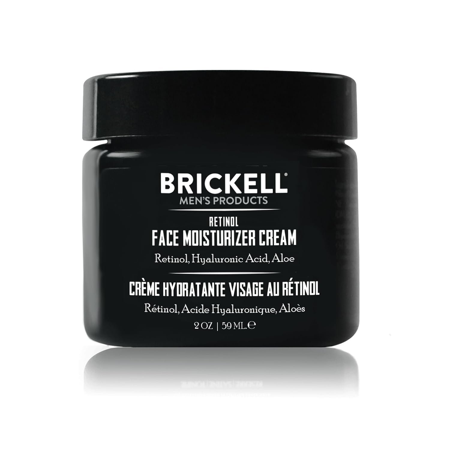 Brickell Men’s Retinol Face Moisturizer Cream For Men, Anti-Wrinkle Face Night Cream with Retinol, Hyaluronic Acid, and Vitamin E To Reduce Fine Lines and Even Skin Tone, Fragrance-Free, 2 Ounce