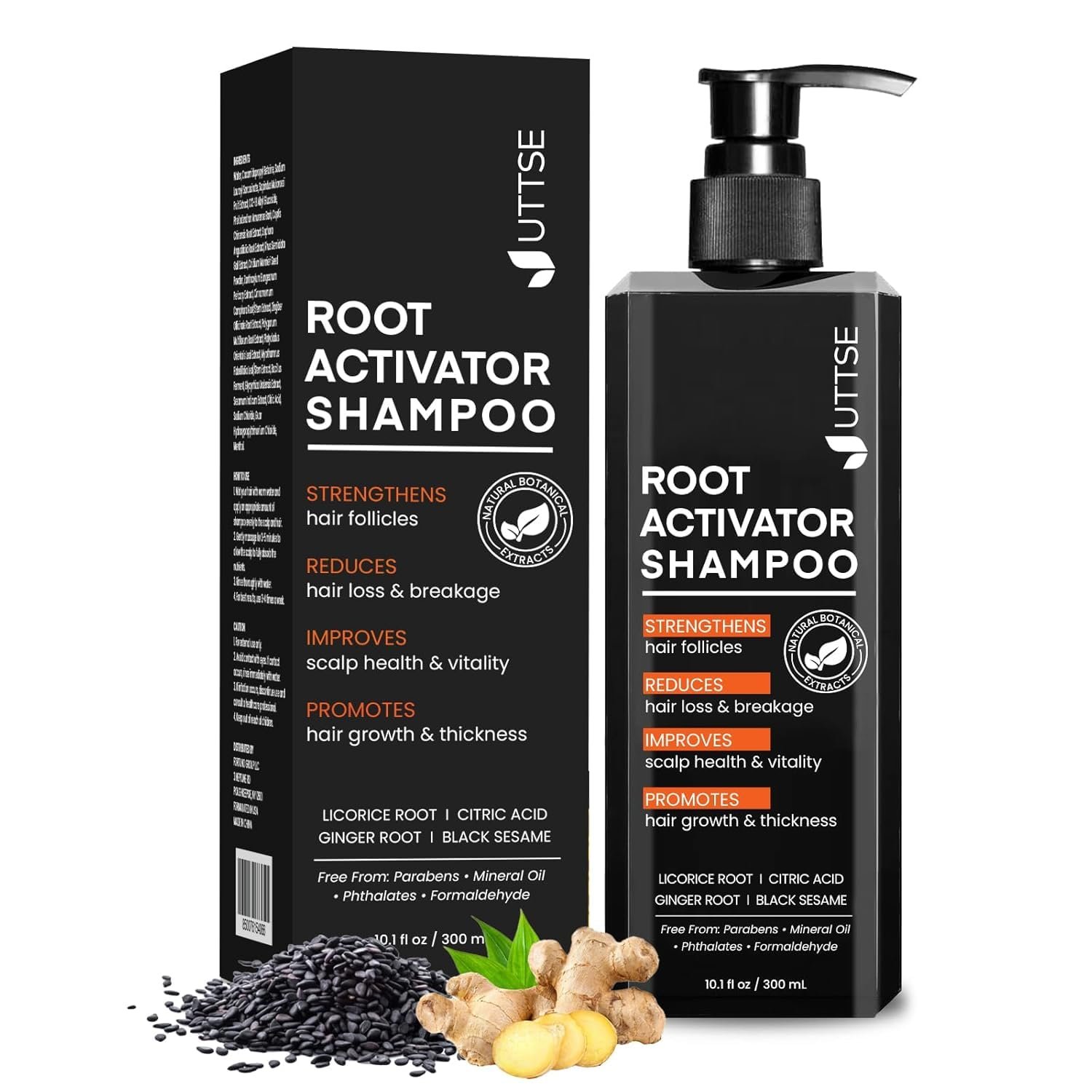 Root Activator Shampoo: Hair Growth Shampoo for Hair Loss and Thinning Hair