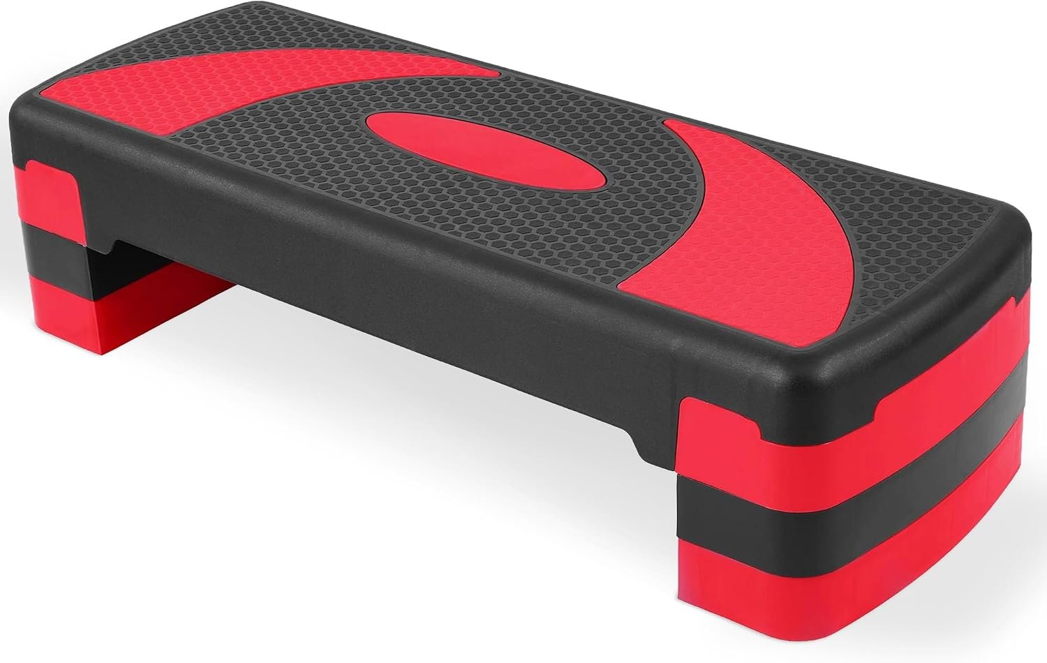 BalanceFrom 31-inch Aerobic Step Platform Trainer with 3 Adjustable Risers