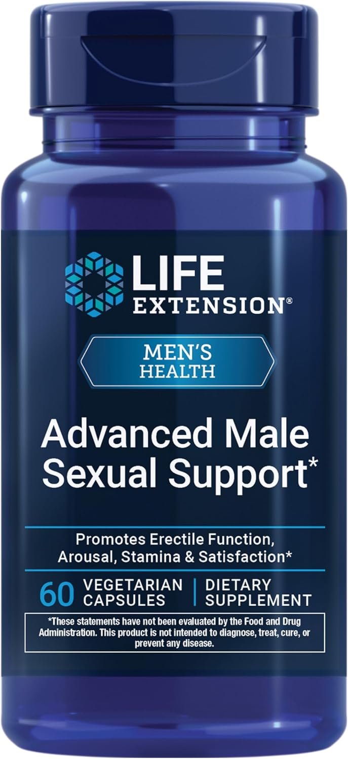 Life Extension Advanced Male Sexual Support, Libido, 60 Capsules