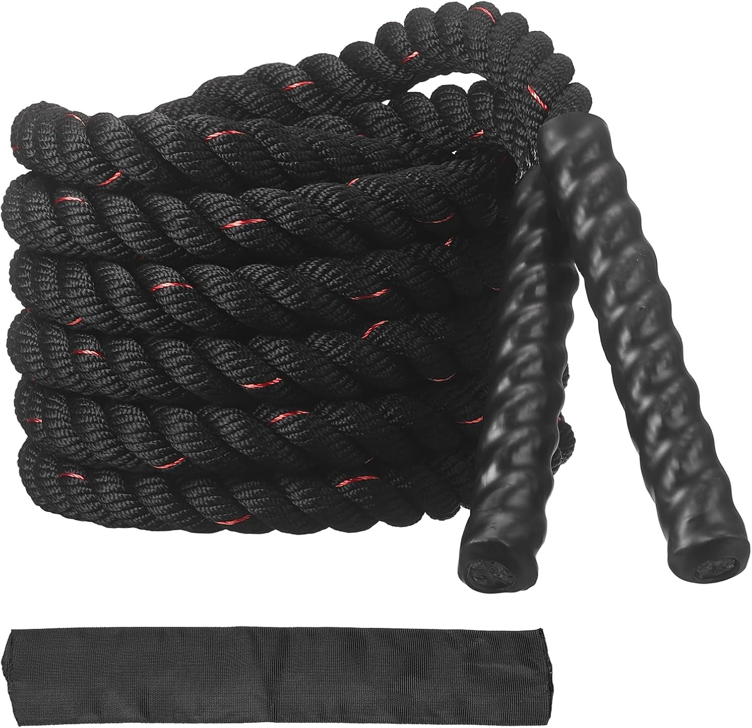PATIKIL Battle Rope, Heavy Exercise Rope with Cloth Sleeve Polyester