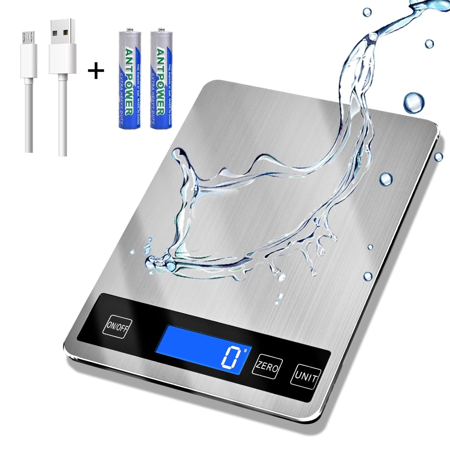 33lb Food Scale, Digital Kitchen Scale for Cooking Baking
