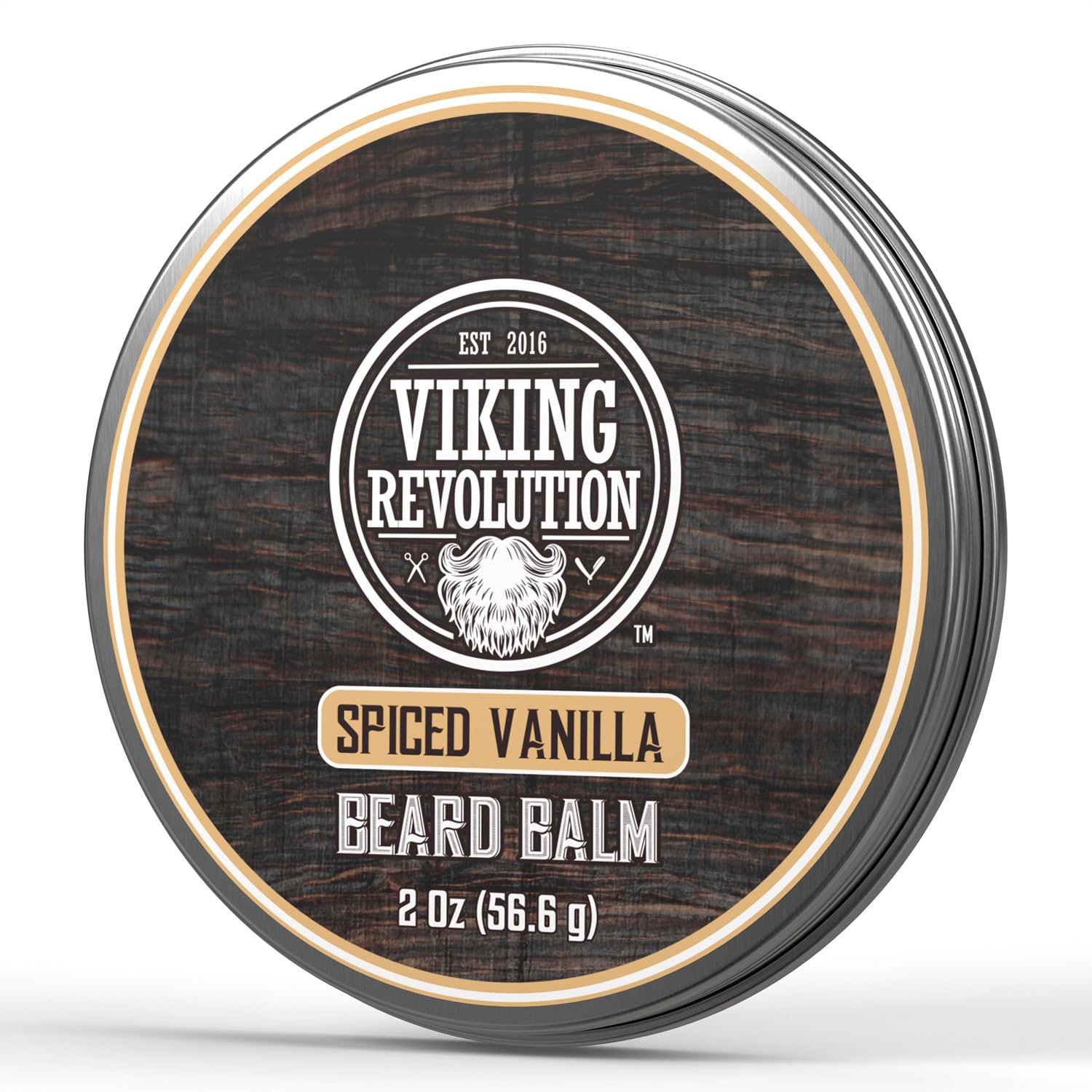 Viking Revolution Beard Balm – Spiced Vanilla – 2 oz