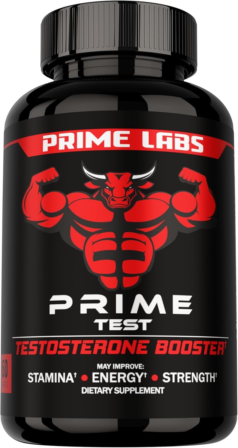 Prime Labs Testosterone Booster for Men, Supports Strength & Stamina