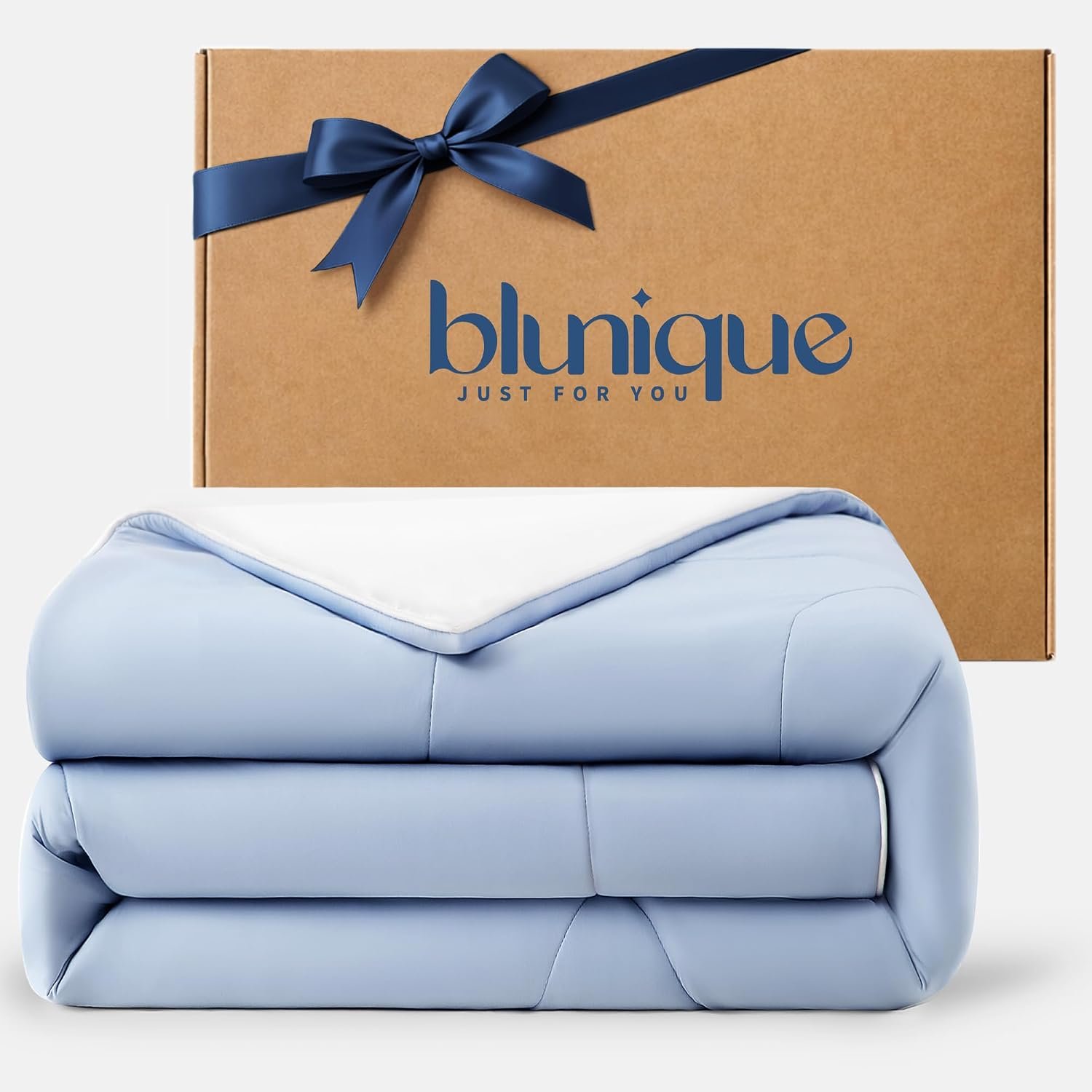 Cooling Weighted Blanket for Hot Sleepers, Instant Cool Touch Technology, 10x Cooler, Q-Max 0.46 | Lightweight Double-Sided Breathable Cooling Blanket for Women, Men & Teens, Queen