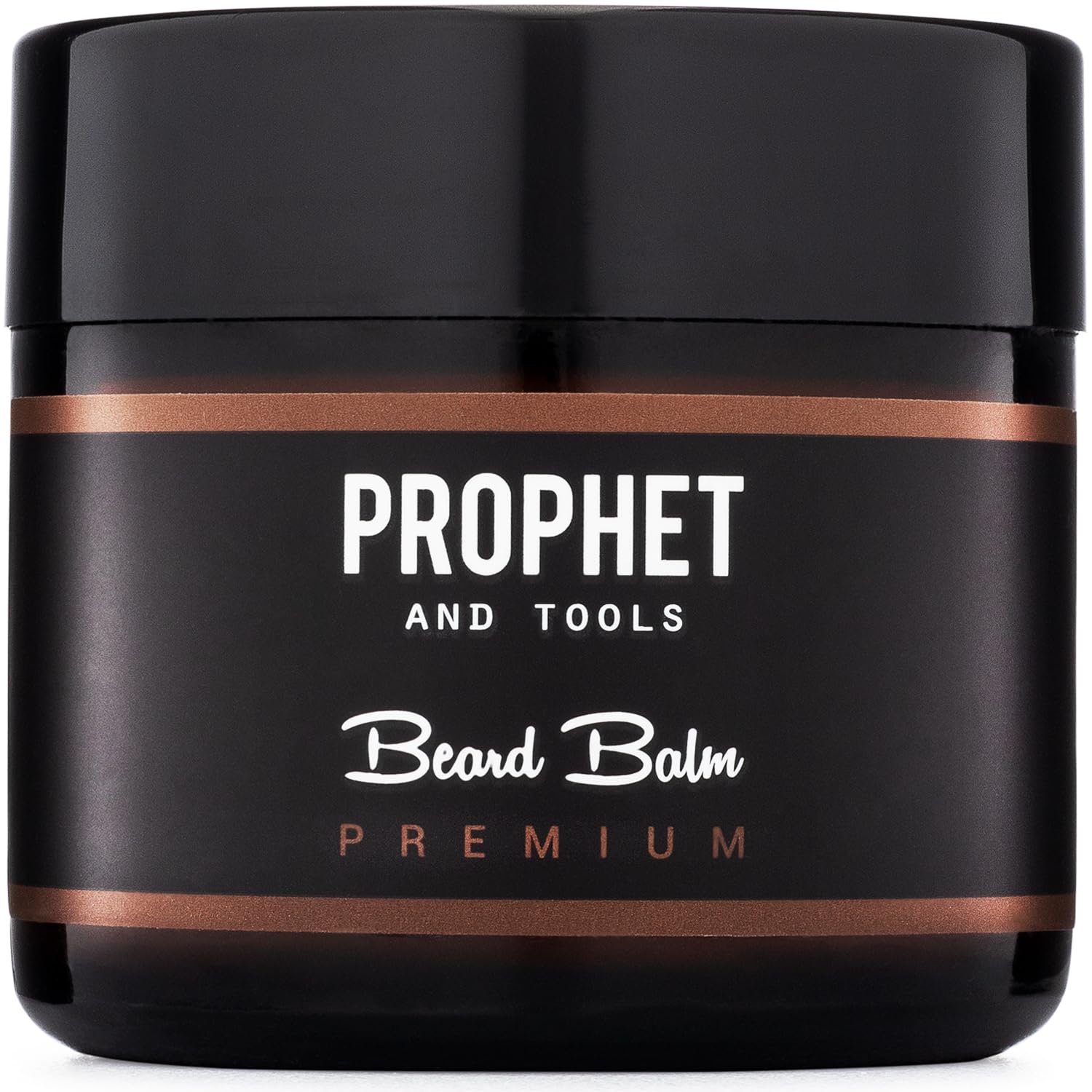 Prophet and Tools Organic Beard Balm – 12-Hour Hold for Styling, Enhances Thicker Beard Appearance, Moisturizes & Relieves Itch, Reduces Flaking, Suitable for All Hair Types – 2.1 oz
