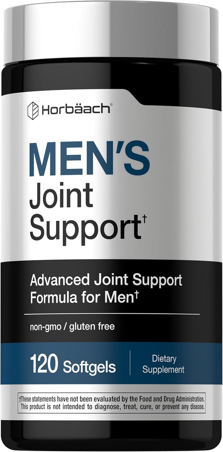 Horbäach Joint Support for Men | 120 softgels