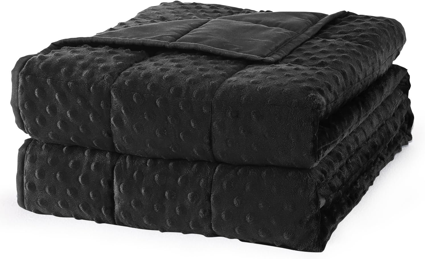 Mr. Sandman Weighted Blanket for Adults, Queen Size 15 lbs, 60 x 80 Inches