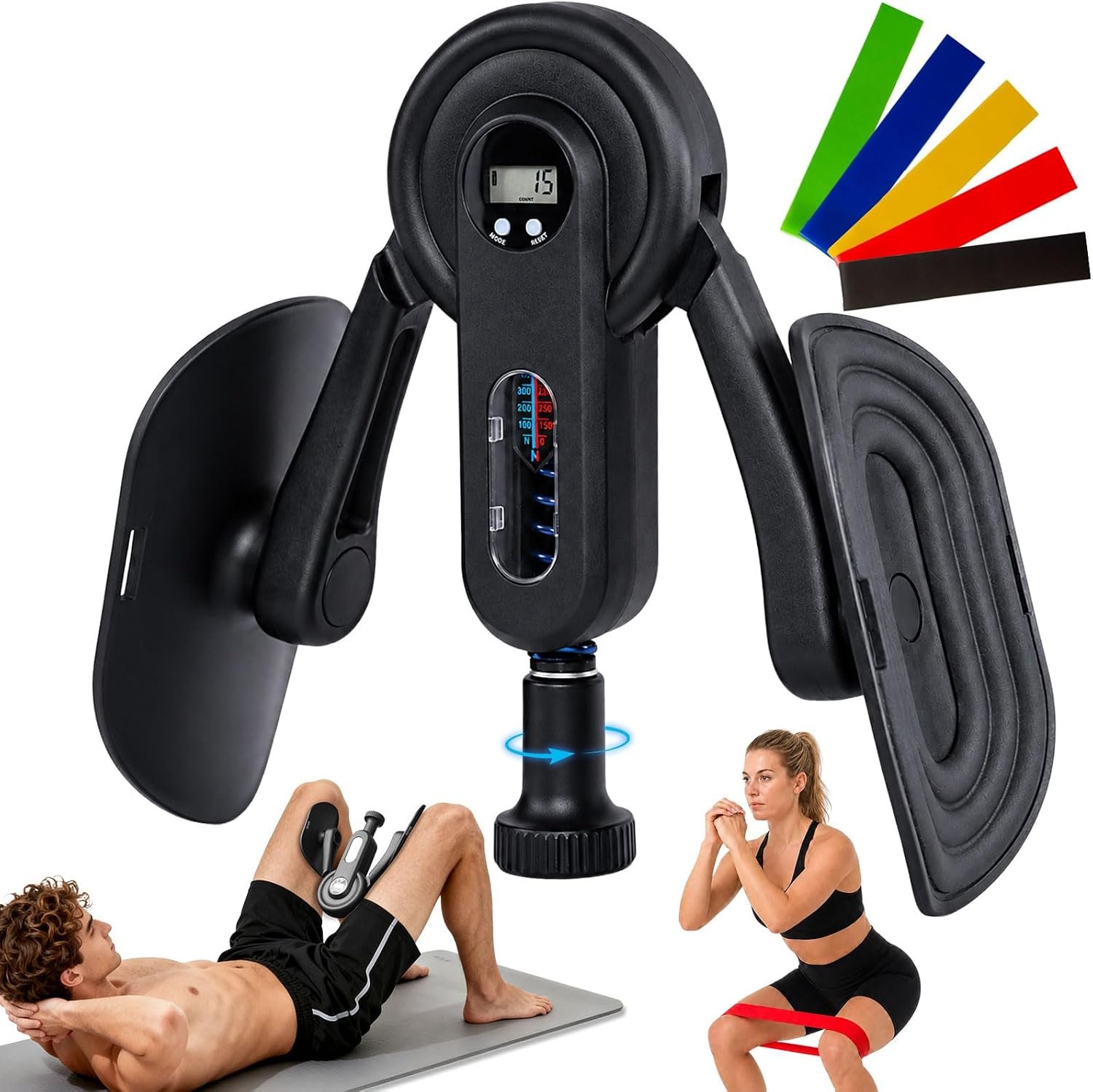 CYFIE Pelvic Floor Exercise Devices, 135 LB Thigh Trainer Kegel Exerciser