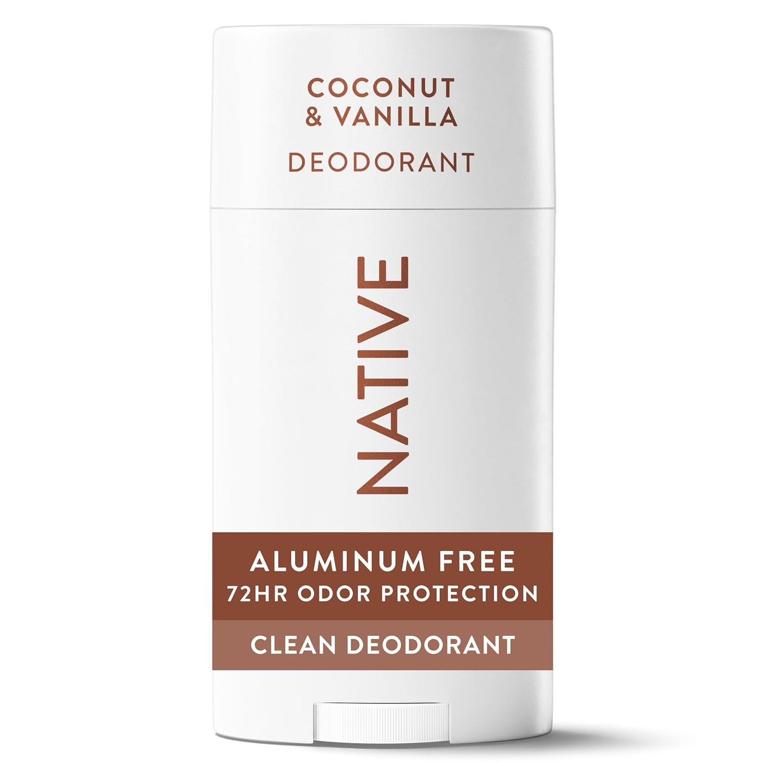 Native Deodorant Contains Naturally Derived Ingredients, 72 Hour Odor Control, Deodorant for Women and Men, Aluminum Free, Coconut & Vanilla 2.65oz