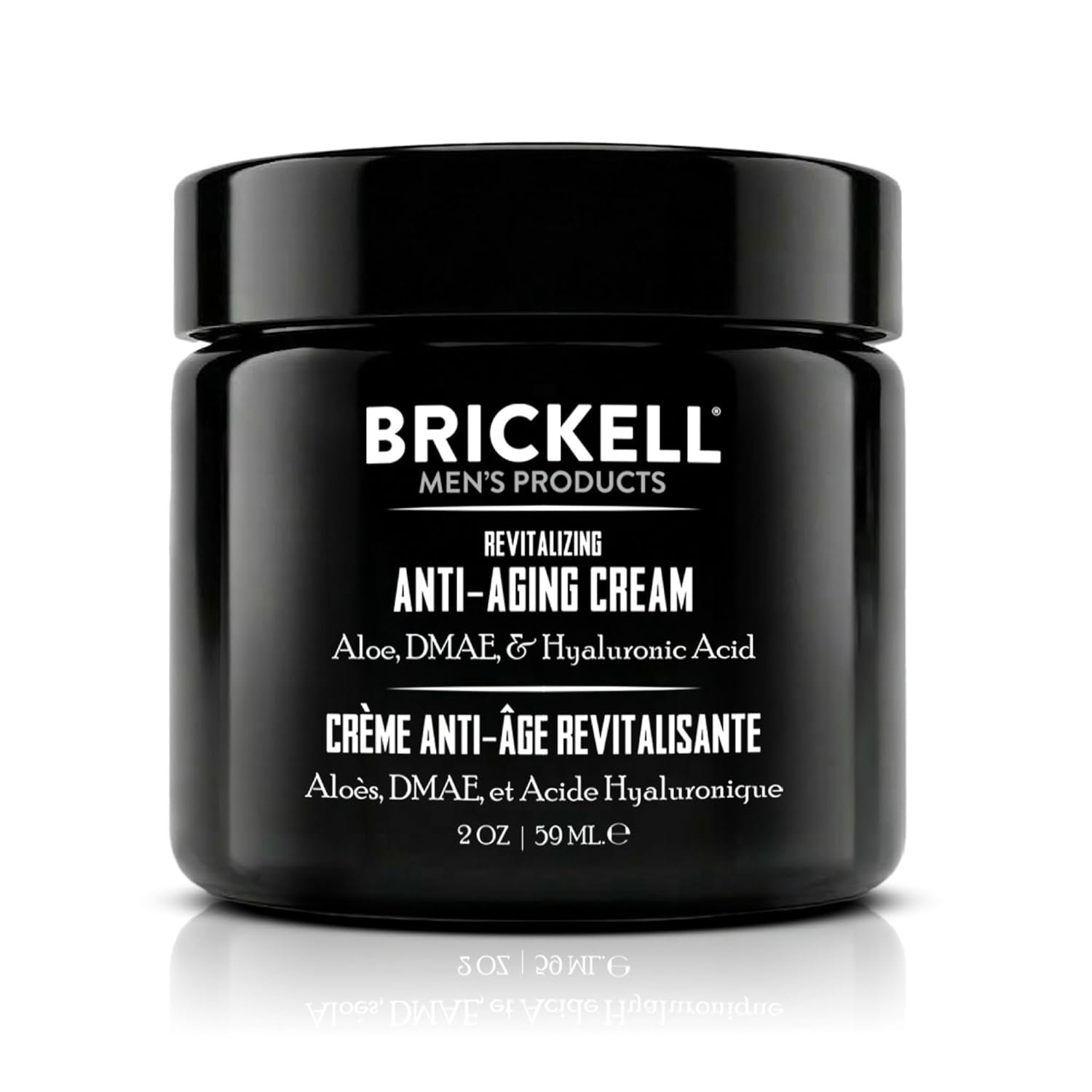 Brickell Men’s Revitalizing Anti-Aging Cream For Men, Anti Wrinkle Night Face Cream To Reduce Fine Lines and Wrinkles, With Vitamin E, Jojoba Oil, and Hyaluronic Acid, 2 Ounce, Scented