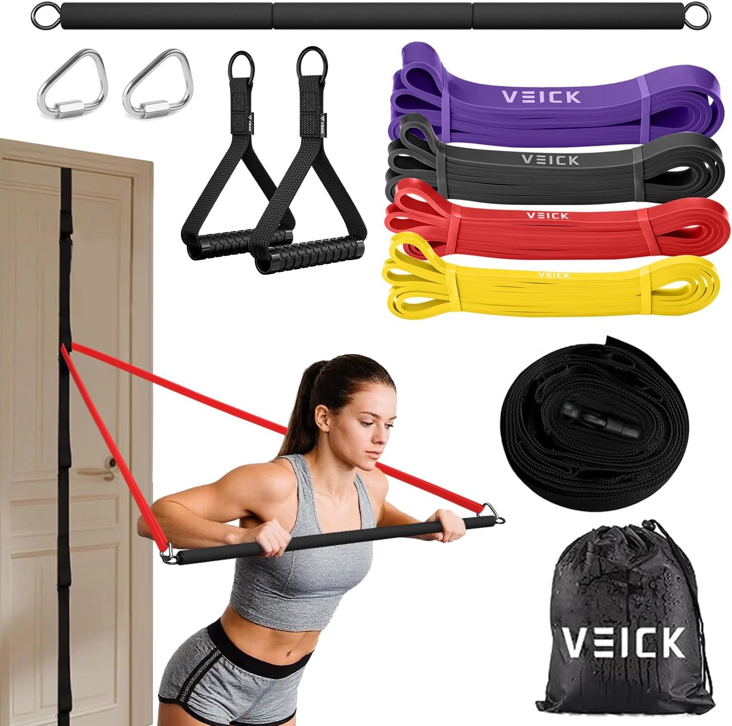 VEICK Pull Up Assist Resistance Bands for Home Gym
