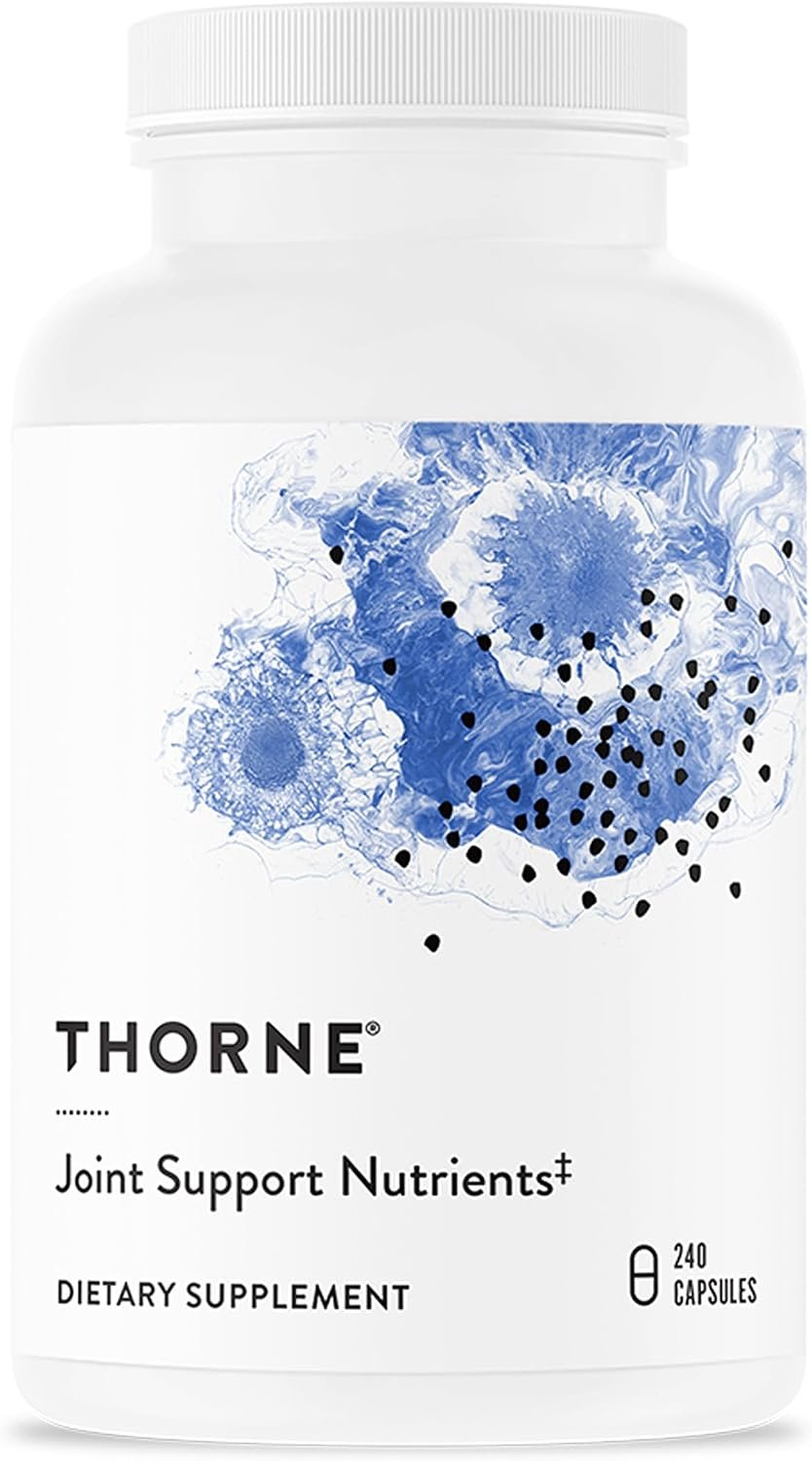 THORNE Joint Support Nutrients, Glucosamine, MSM & Curcumin, 240 Capsules