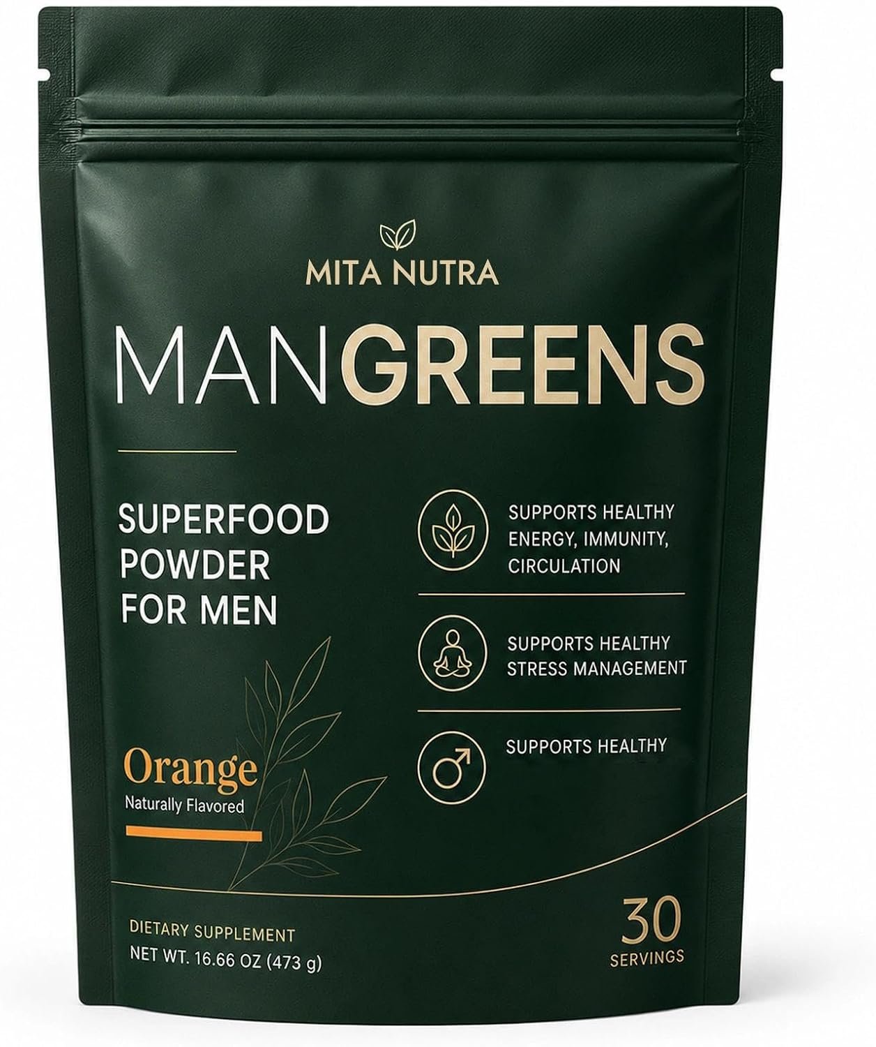 Mita Man Greens Daily Men’s Wellness Powder