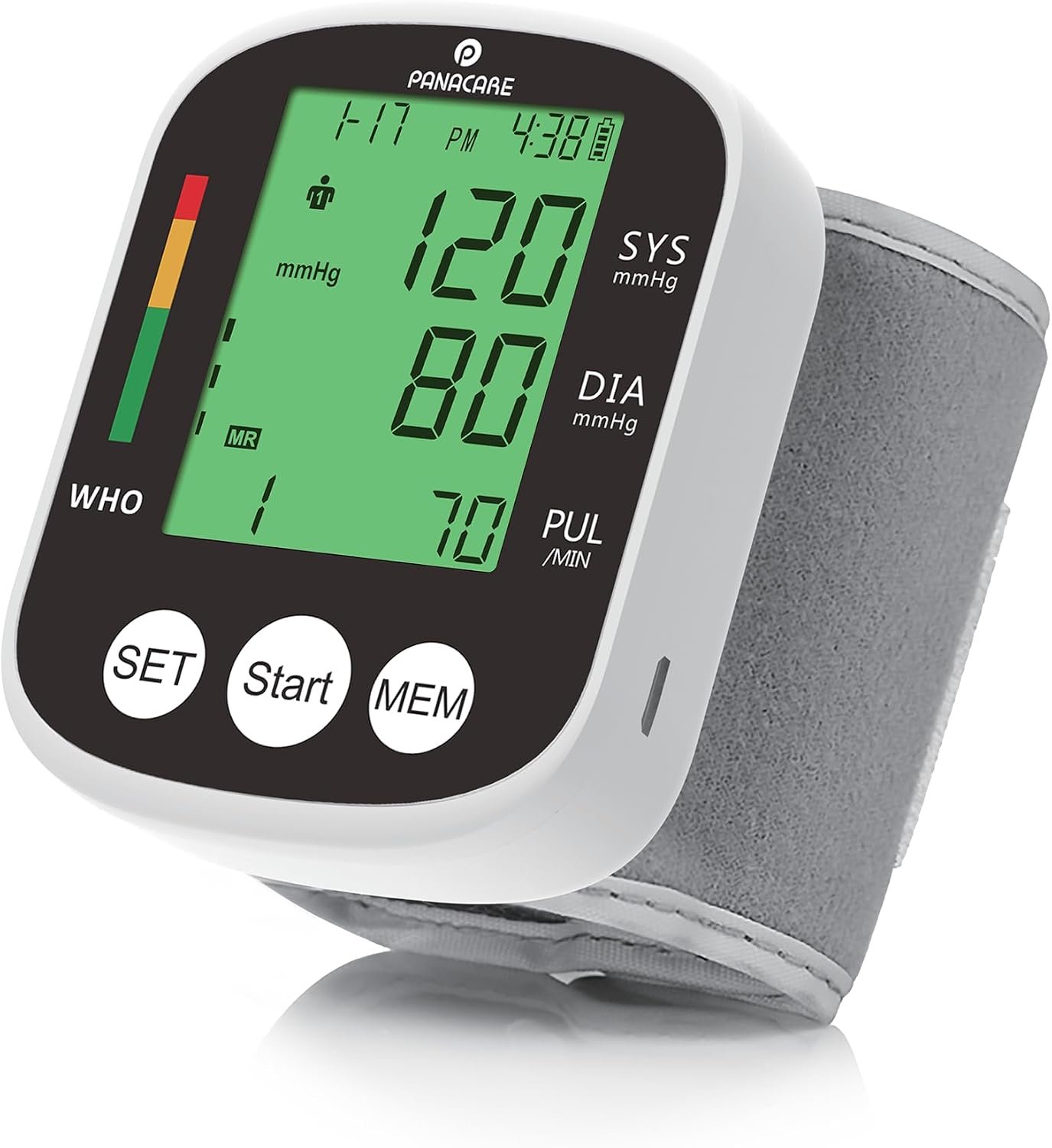 FDA-Cleared Wrist Blood Pressure Monitor for Home Use