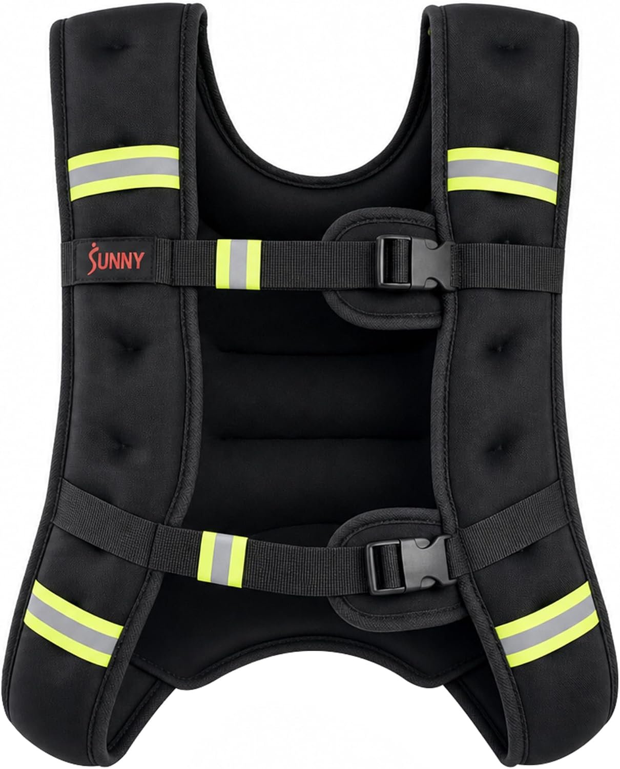 Sunny Health & Fitness Fixed Weighted Vest – 4, 6, 8, 12, 16, 20, 25 & 30LB