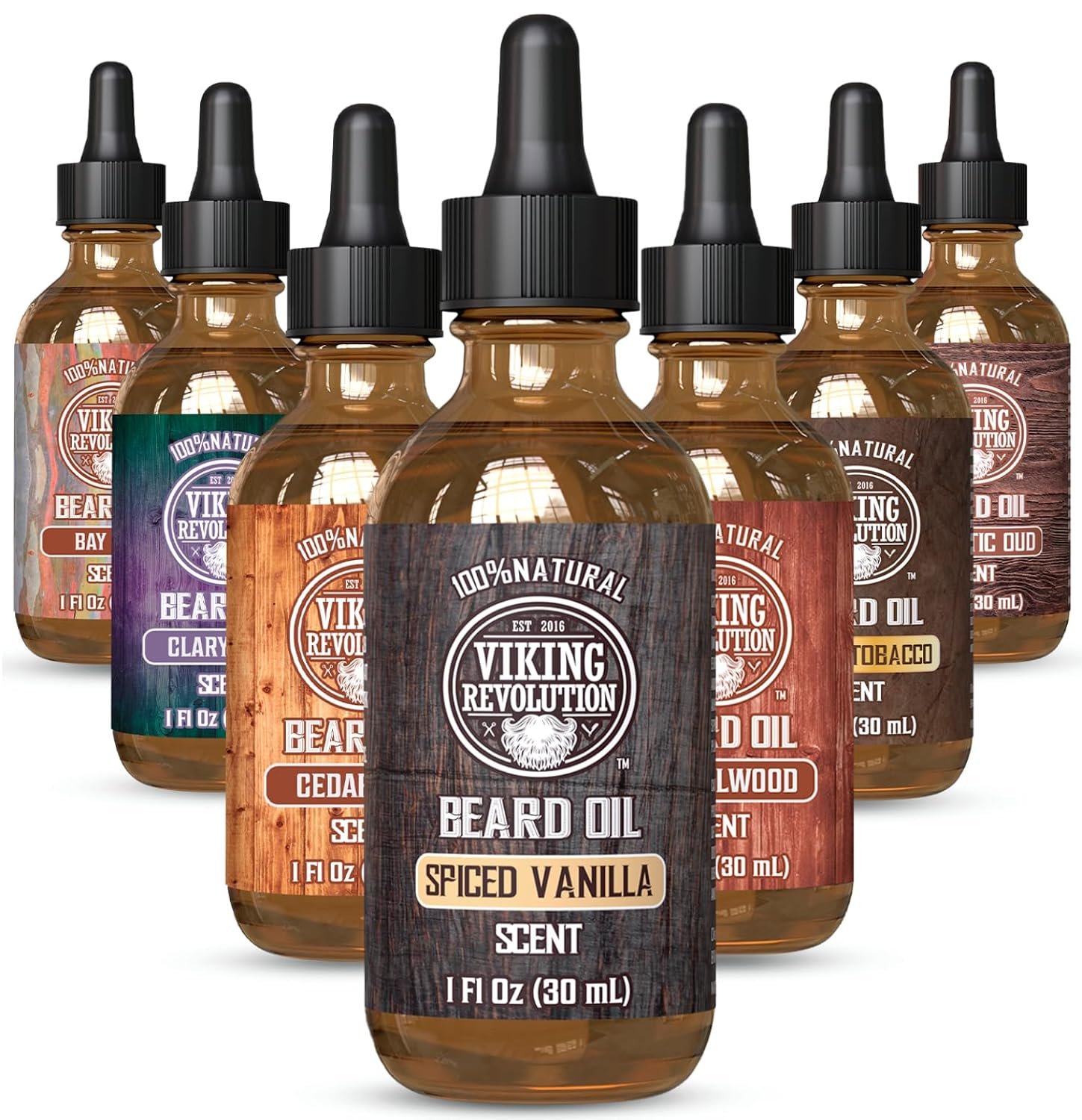 Viking Revolution Beard Oil – Spiced Vanilla – 1 fl oz