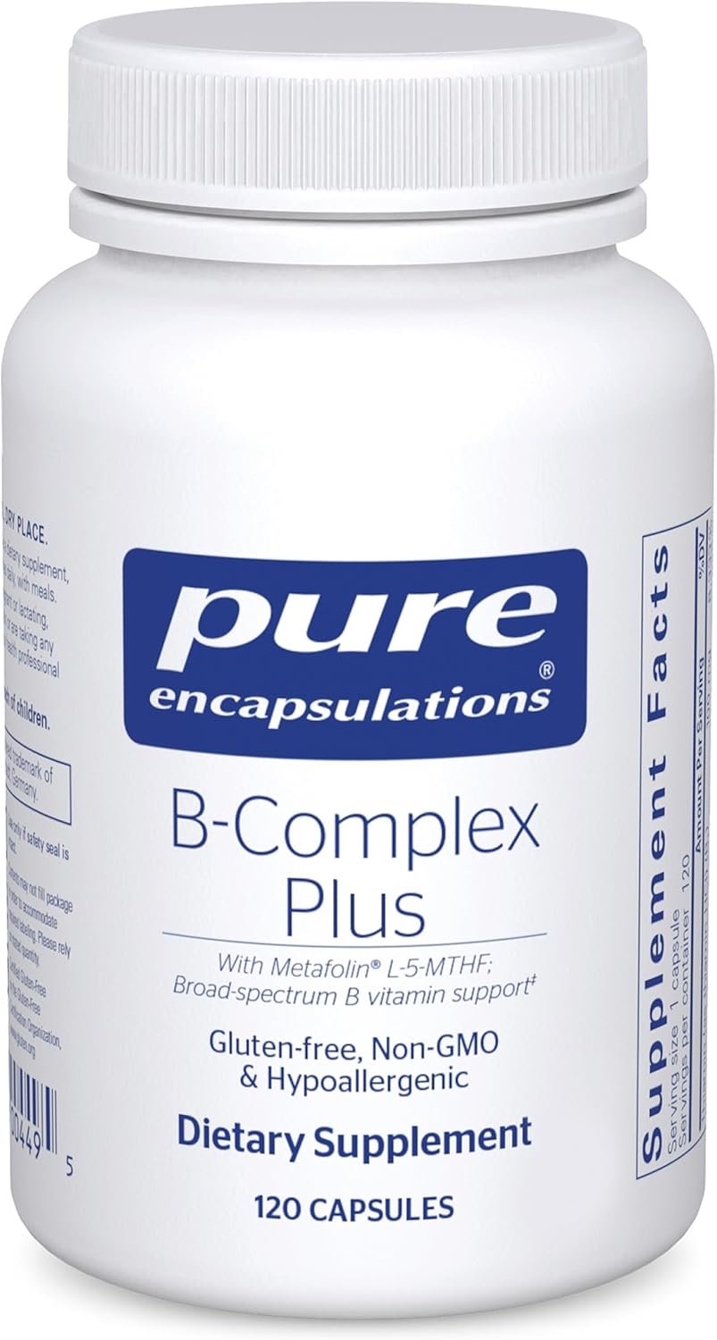Pure Encapsulations B-Complex Plus, 120 Capsules