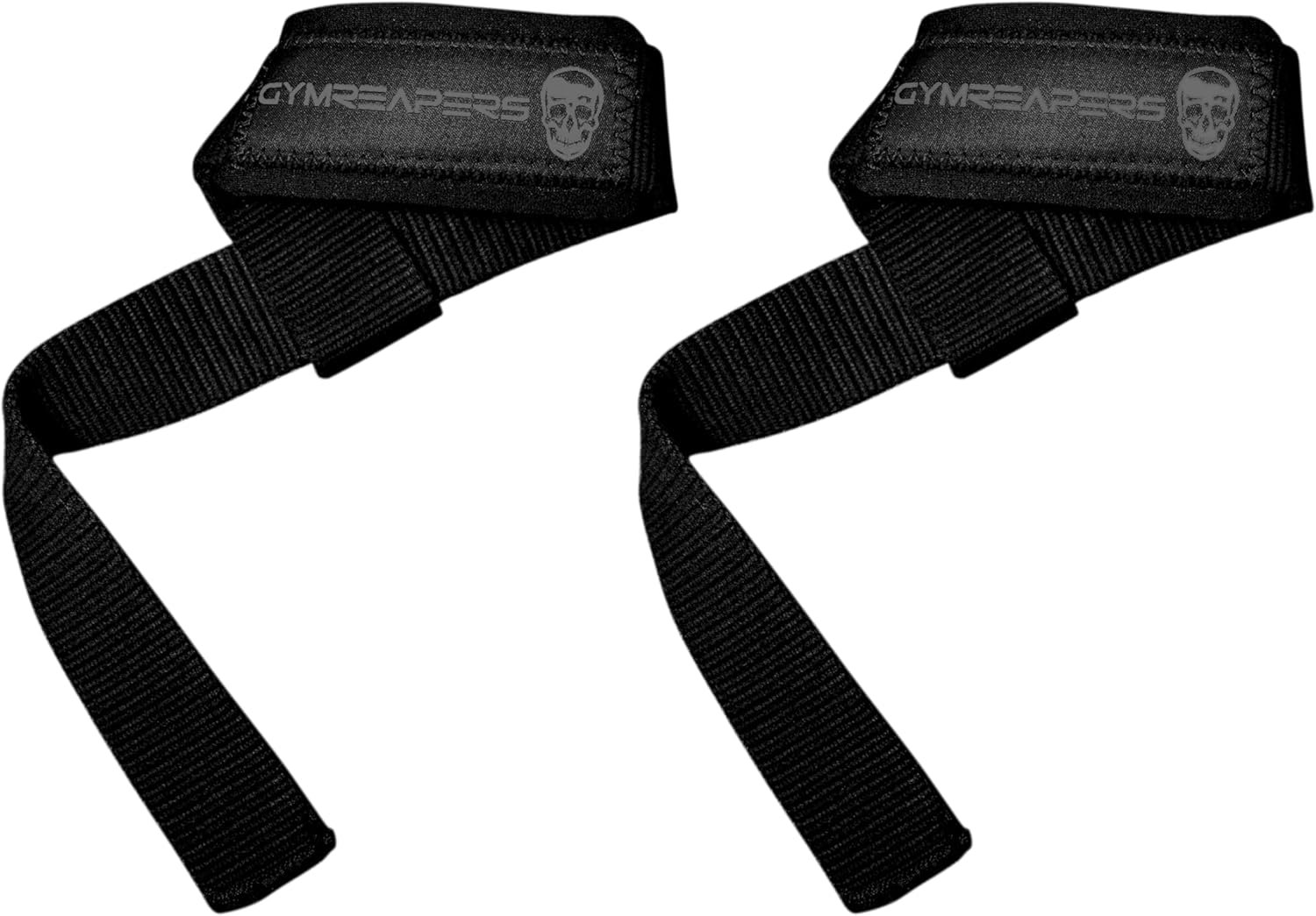 Gymreapers Lifting Wrist Straps for Weightlifting, Bodybuilding, Powerlifting, Strength Training, & Deadlifts – Padded Neoprene with 18″ Cotton