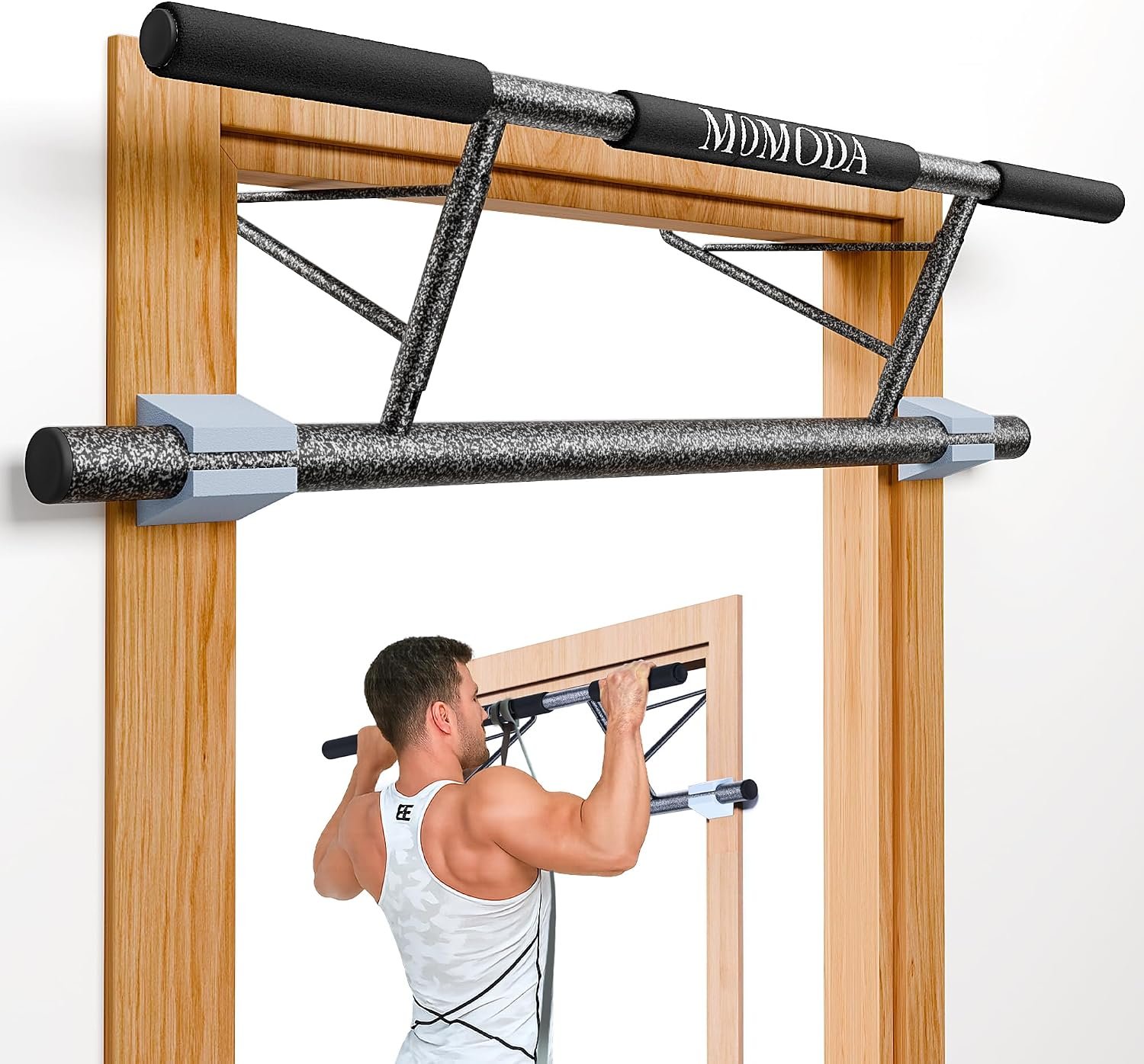 Pull Up Bar Doorway No Screw Heavy Duty Chin-Up Bar Door Frame for Home Gym