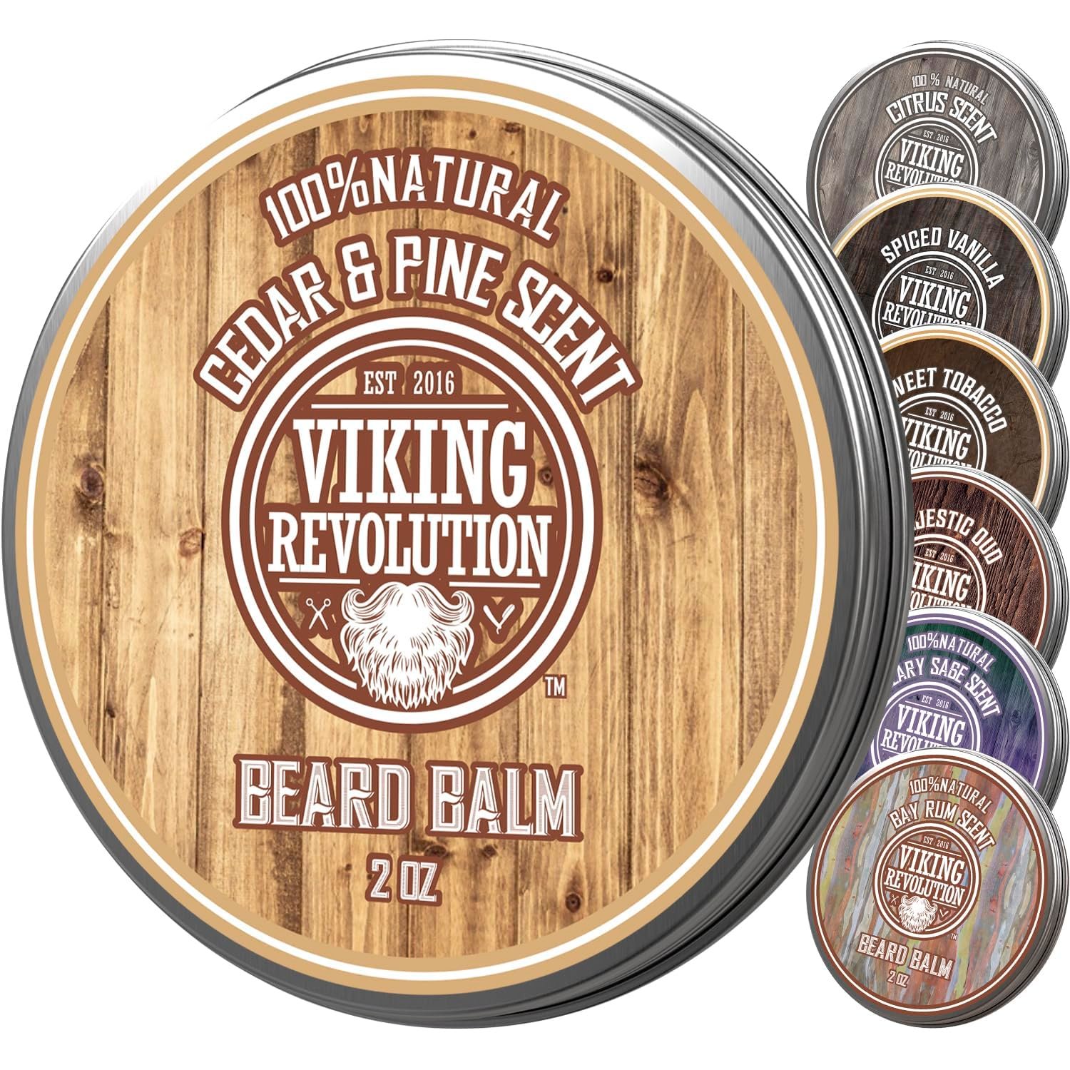Viking Revolution Beard Balm – Cedar and Pine – 2 oz