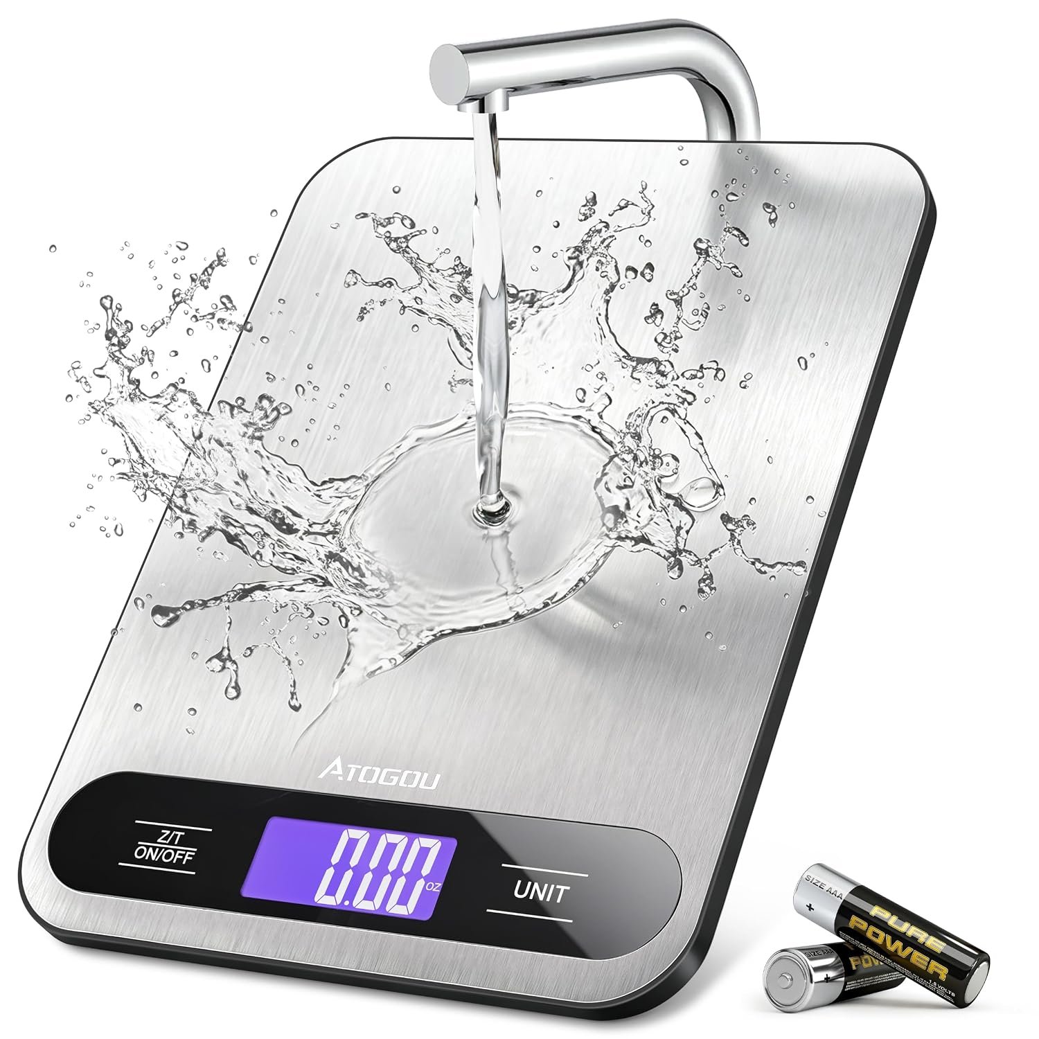 Atogou Food Scale -33lb Digital Kitchen Scale for Food Ounces Grams