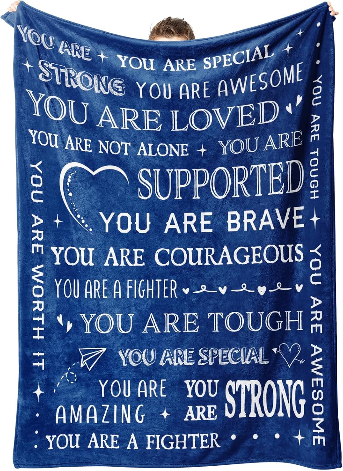 SteadStyle Blanket Gifts for Women or Men – Inspirational Get Well Blanket