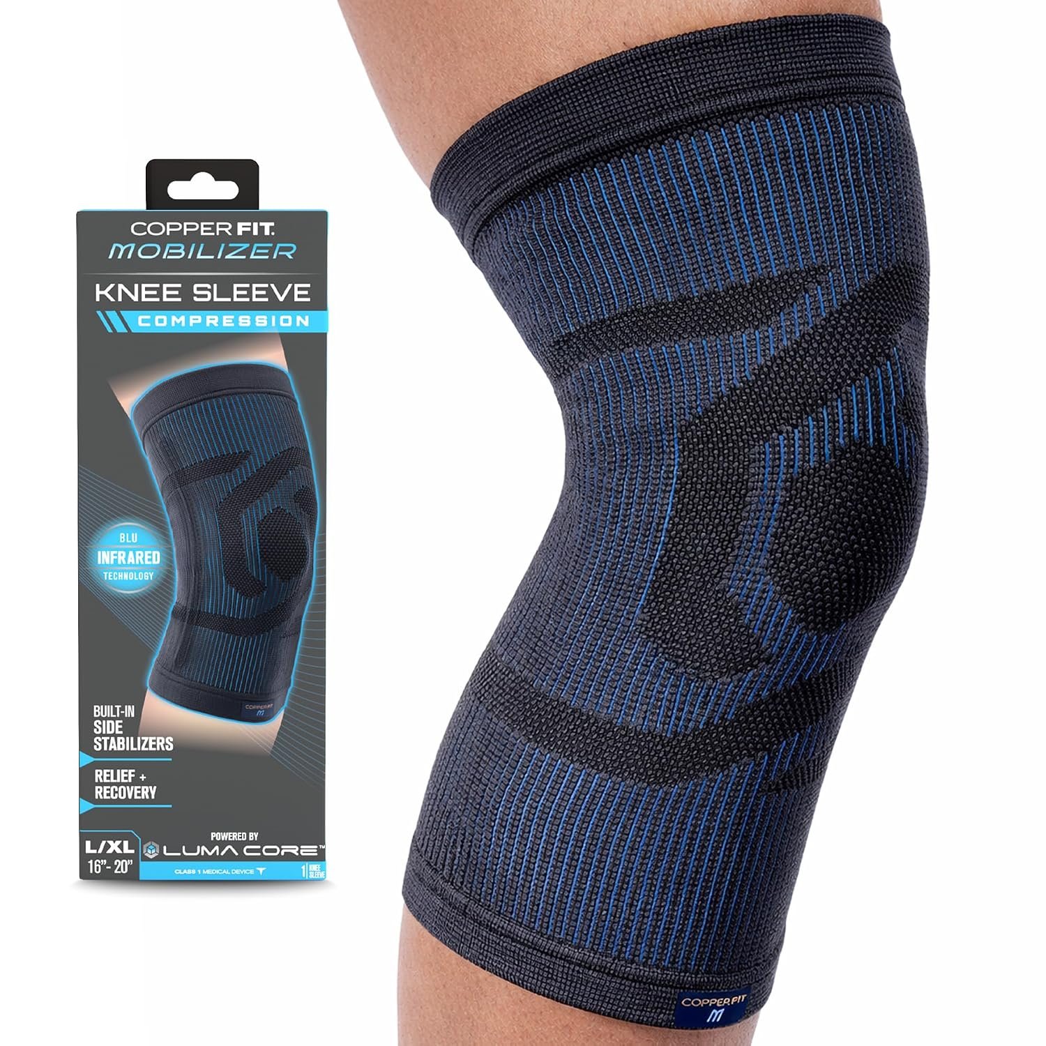 Copper Fit Mobilizer Knee Sleeve – L/XL